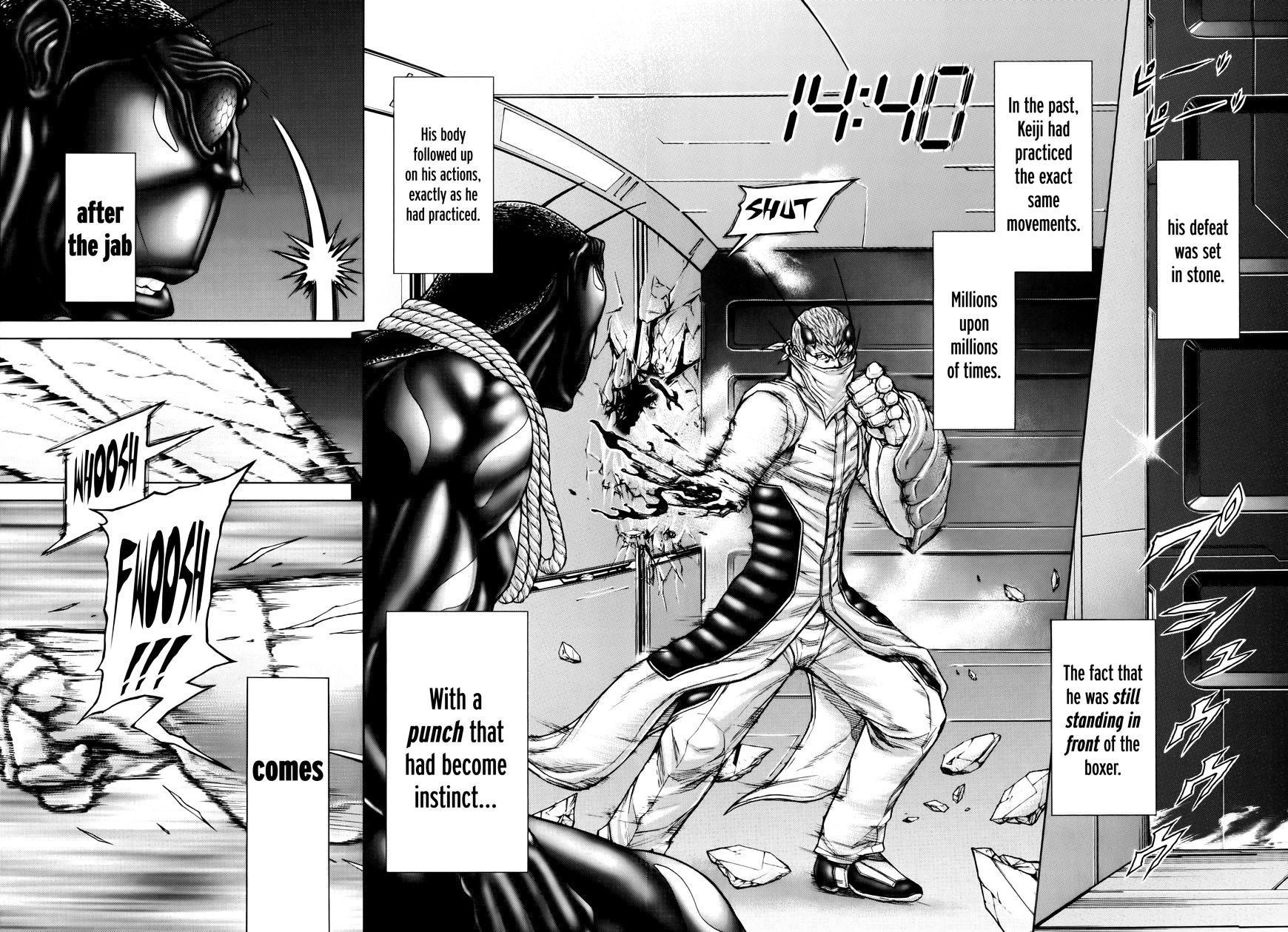 Terra Formars - Chapter 95 : Box In The Box - A Wing And A Fist