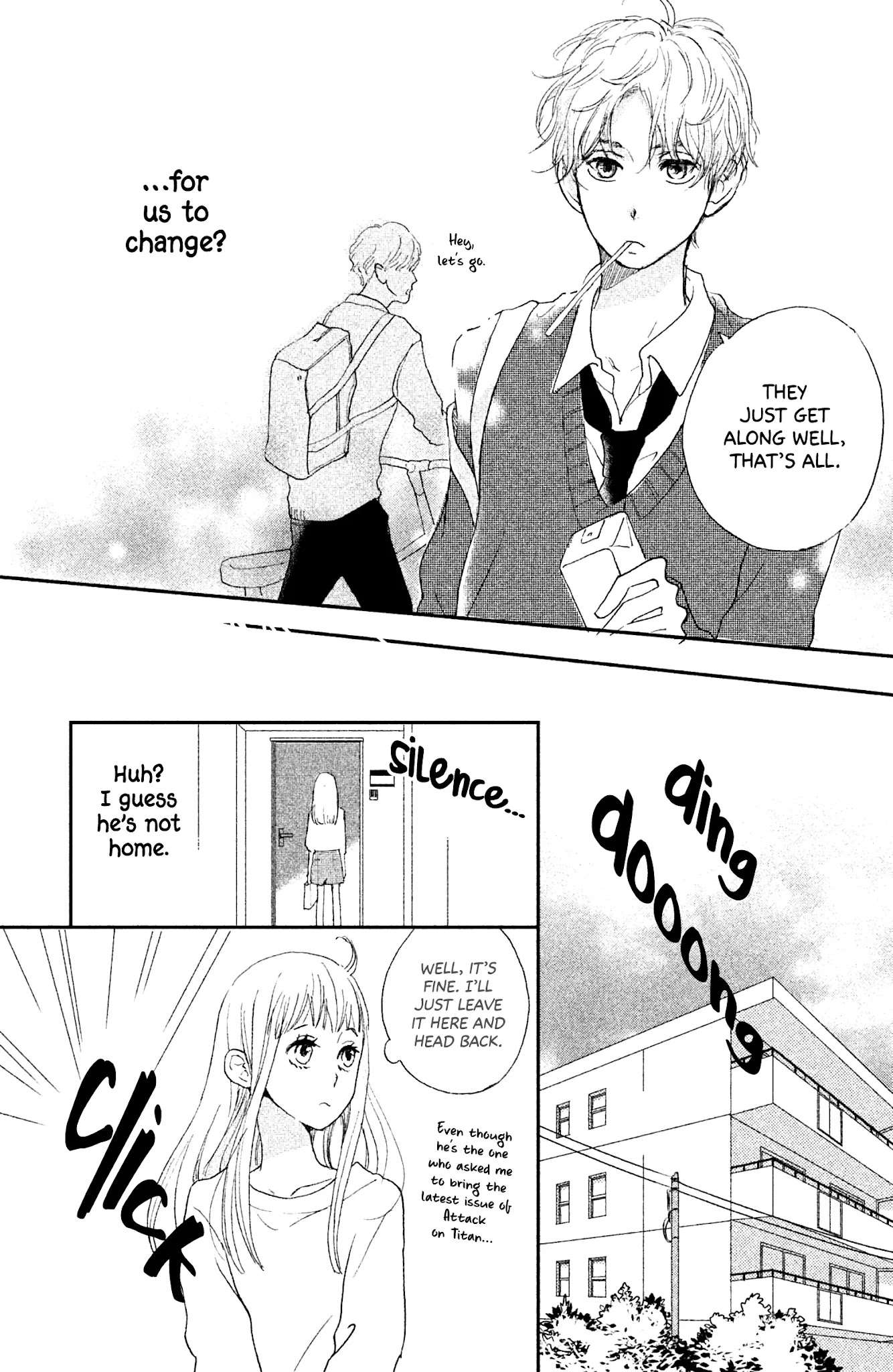 Atashi Kisushita - Chapter 3: Kiss 3 - Borderline