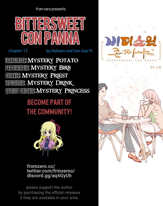 Bittersweet Con Panna - Chapter 13: Lover Vs. Homewrecker