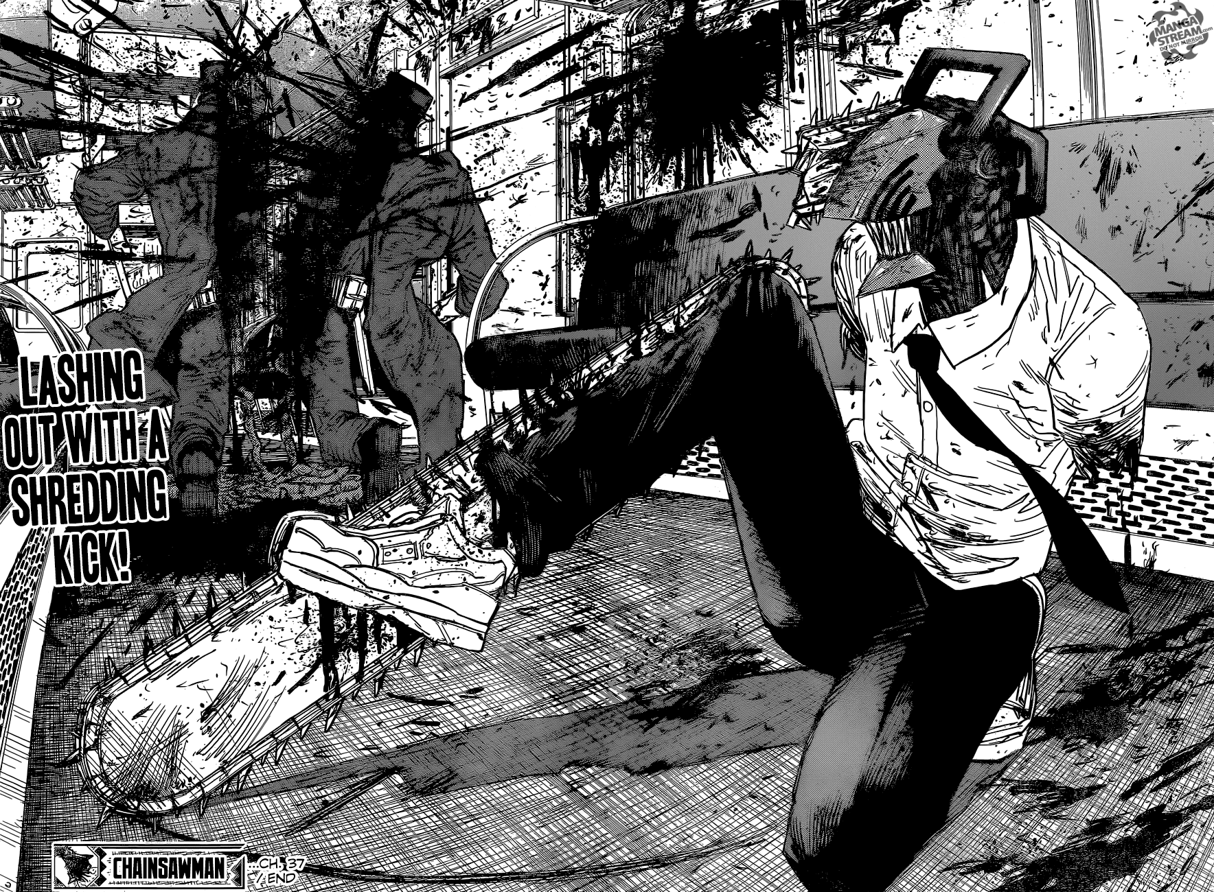 Chainsaw Man - Chapter 37: Train, Head, Chainsaw