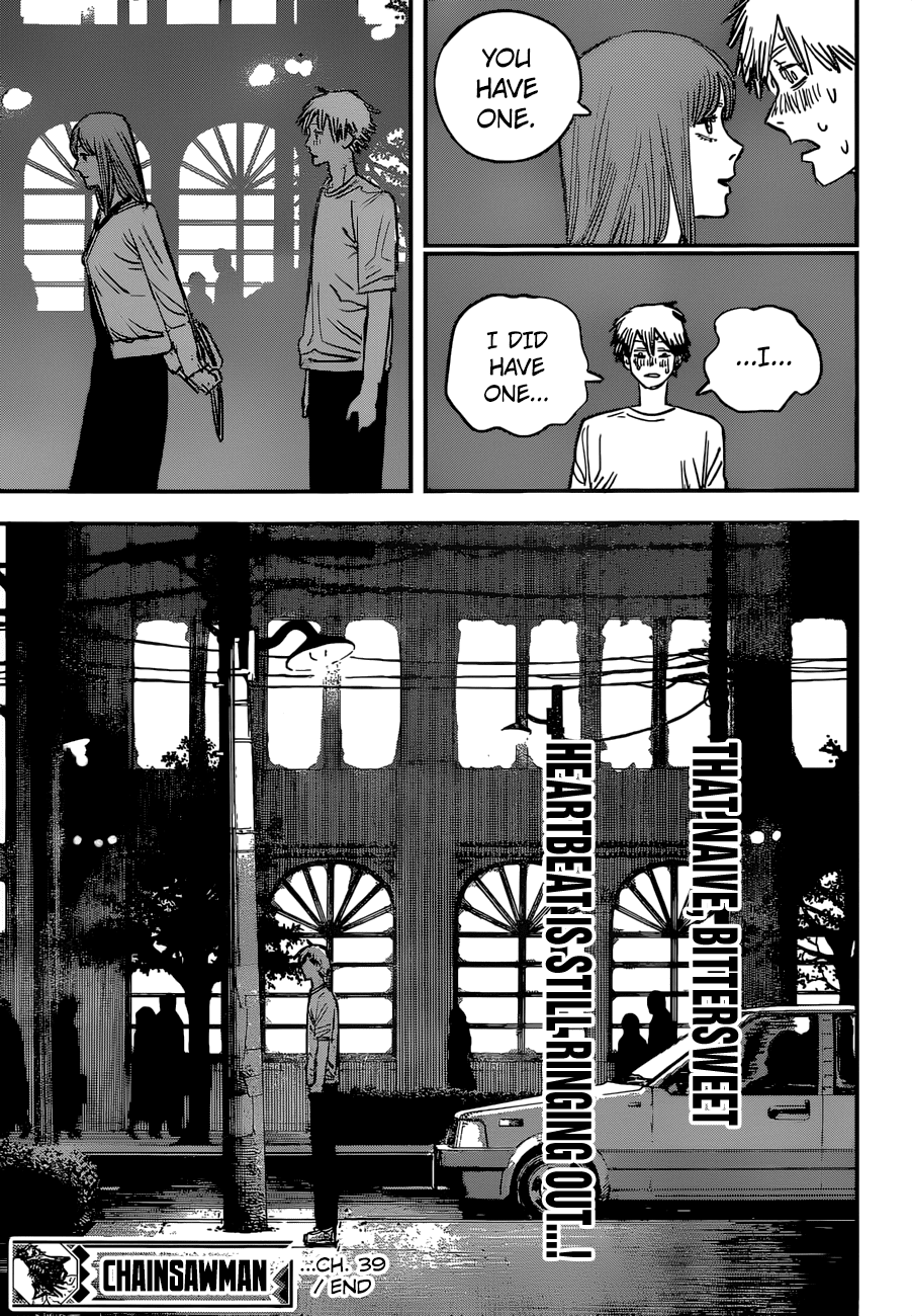 Chainsaw Man - Chapter 39: Sudden Tears