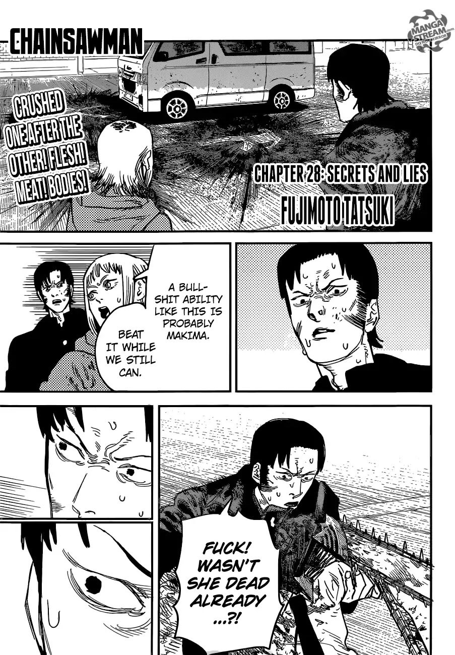 Chainsaw Man - Chapter 28: Secrets And Lies