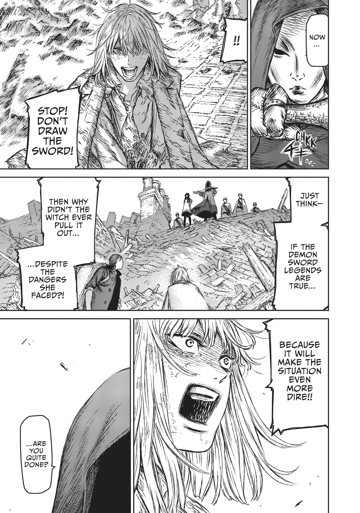 Majo To Yajuu (Satake Kousuke) - Chapter 18: The Witch And The Demon Sword - Act 9