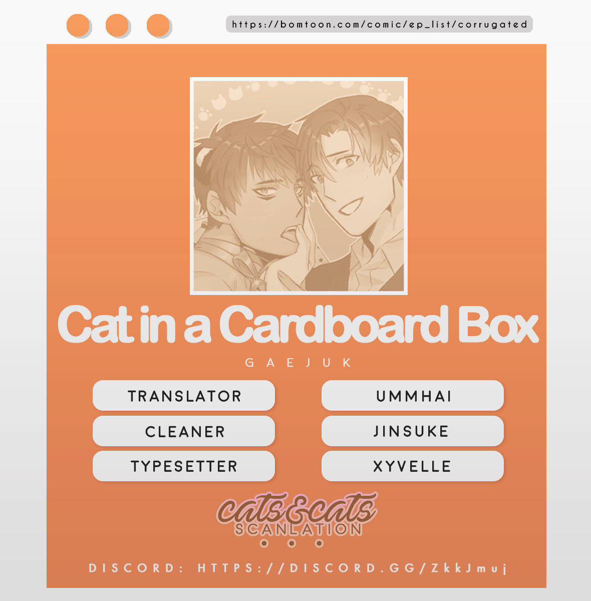 Cat In A Cardboard Box - Chapter 24