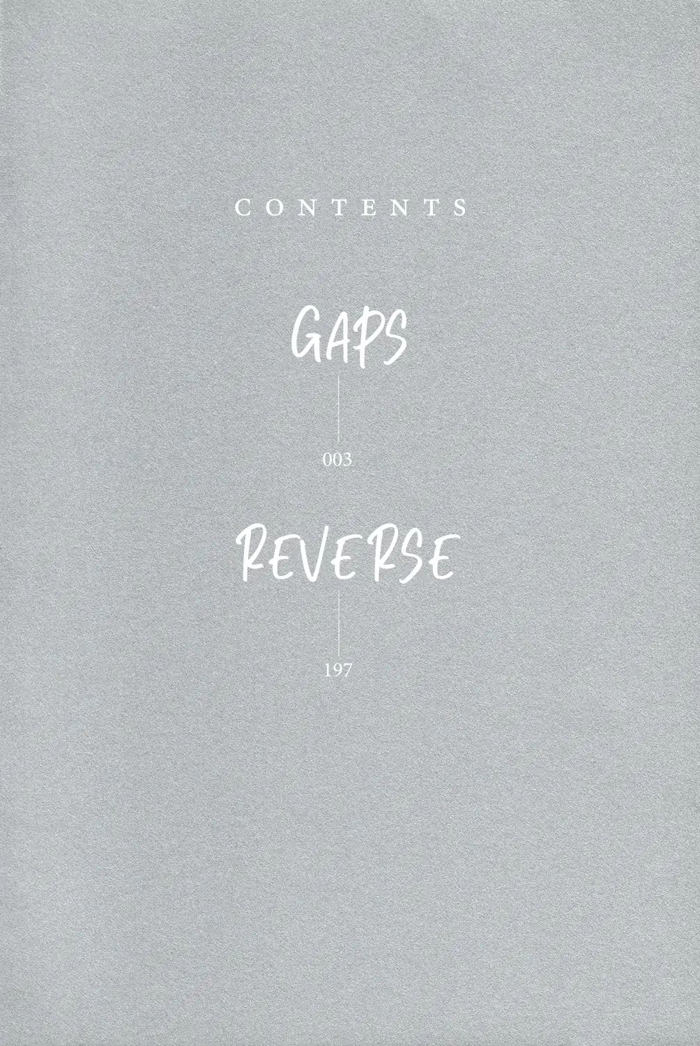 Gaps - Chapter 1