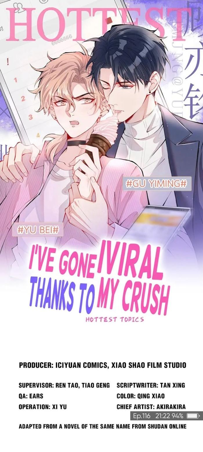 I’ve Gone Viral Thanks To My Crush - Chapter 116 : You're Sick