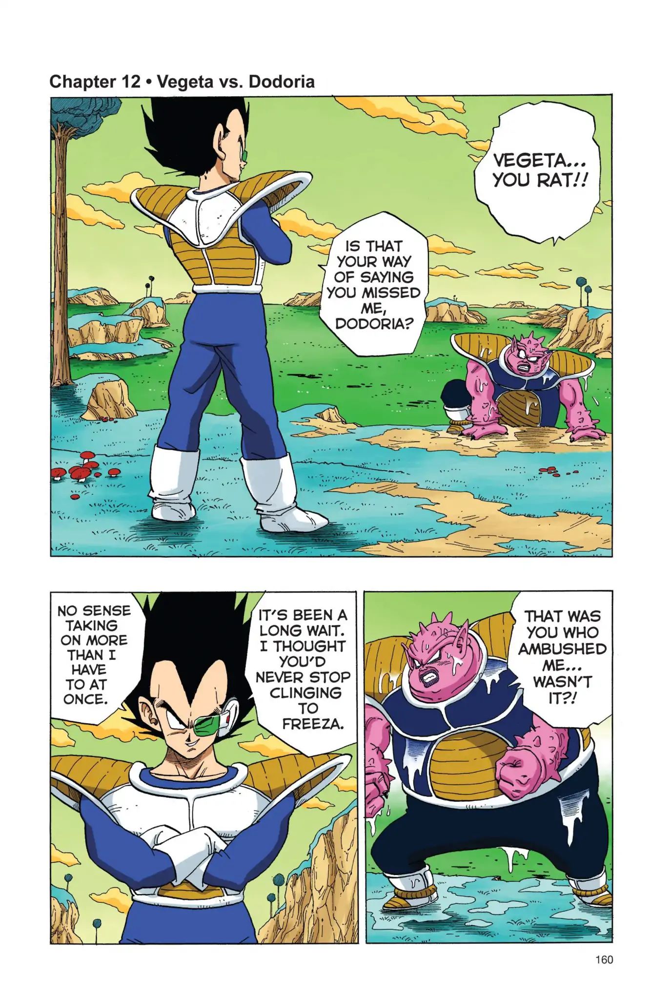 Dragon Ball Full Color Freeza Arc - Vol.1 Chapter 012: Vegeta Vs. Dodoria