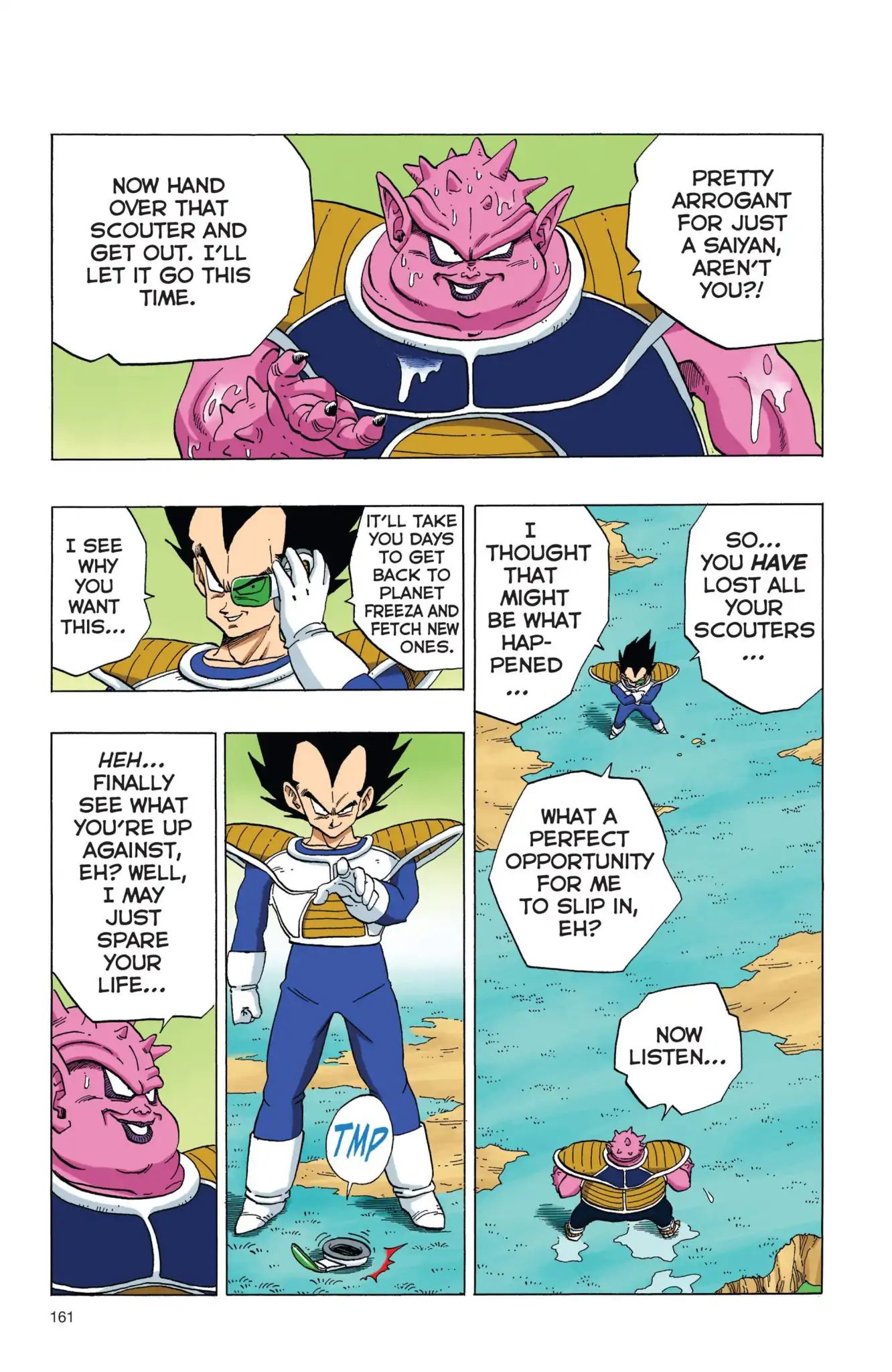 Dragon Ball Full Color Freeza Arc - Vol.1 Chapter 012: Vegeta Vs. Dodoria