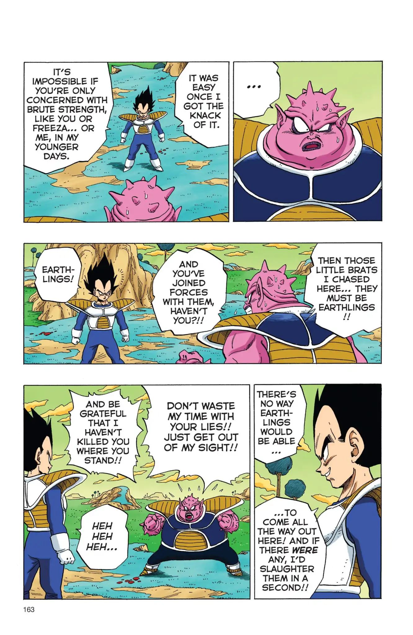 Dragon Ball Full Color Freeza Arc - Vol.1 Chapter 012: Vegeta Vs. Dodoria