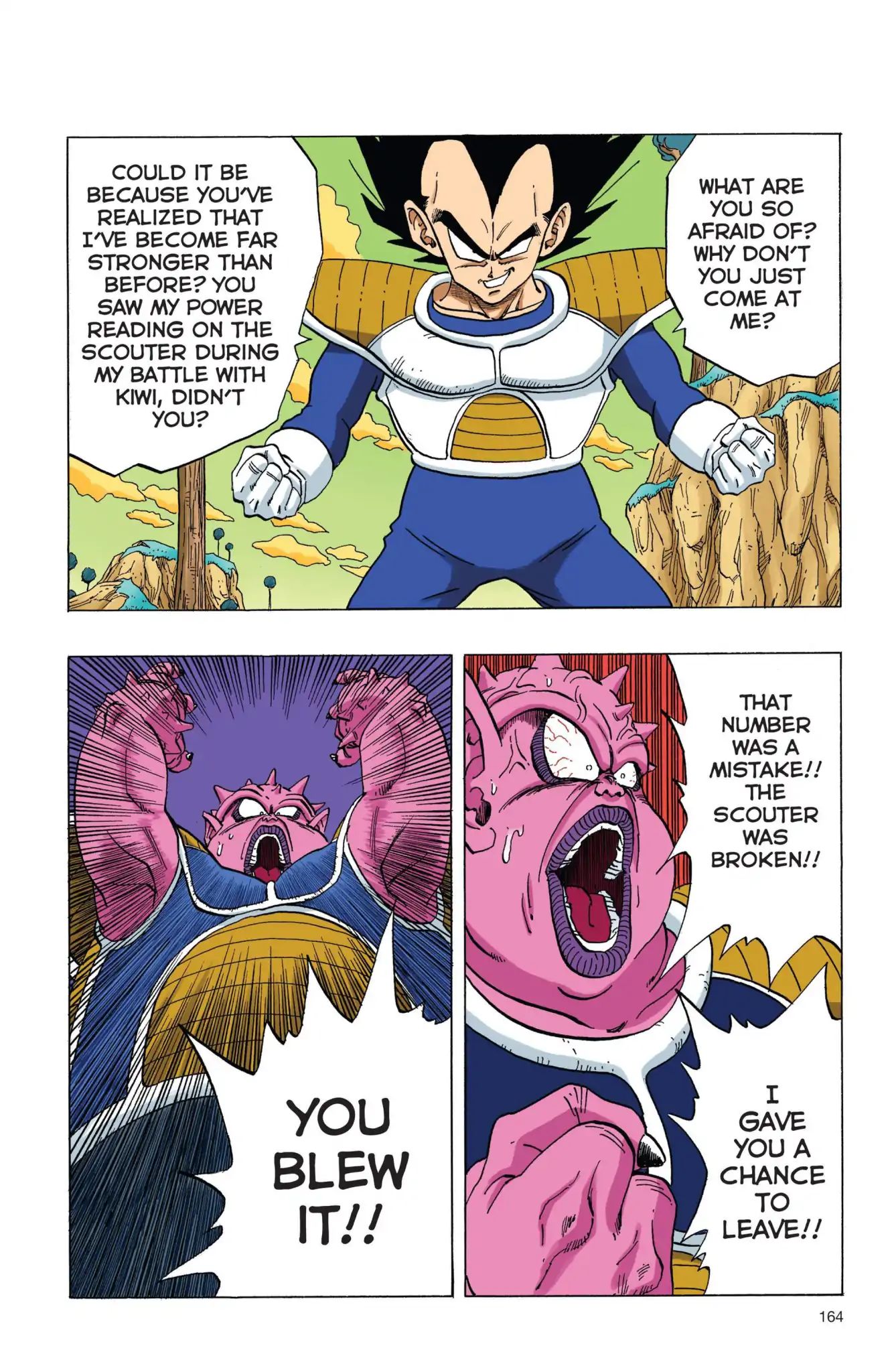 Dragon Ball Full Color Freeza Arc - Vol.1 Chapter 012: Vegeta Vs. Dodoria