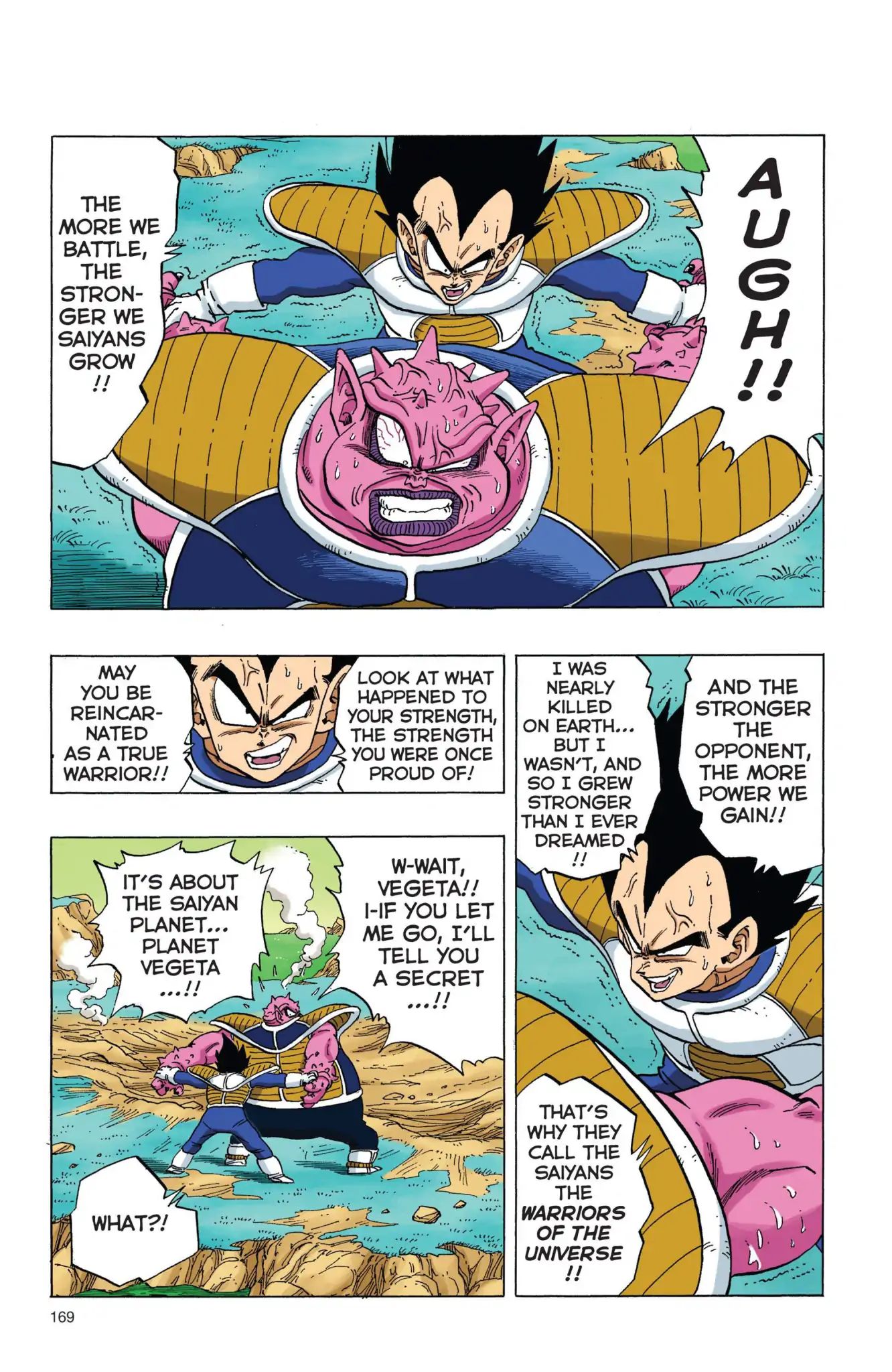 Dragon Ball Full Color Freeza Arc - Vol.1 Chapter 012: Vegeta Vs. Dodoria