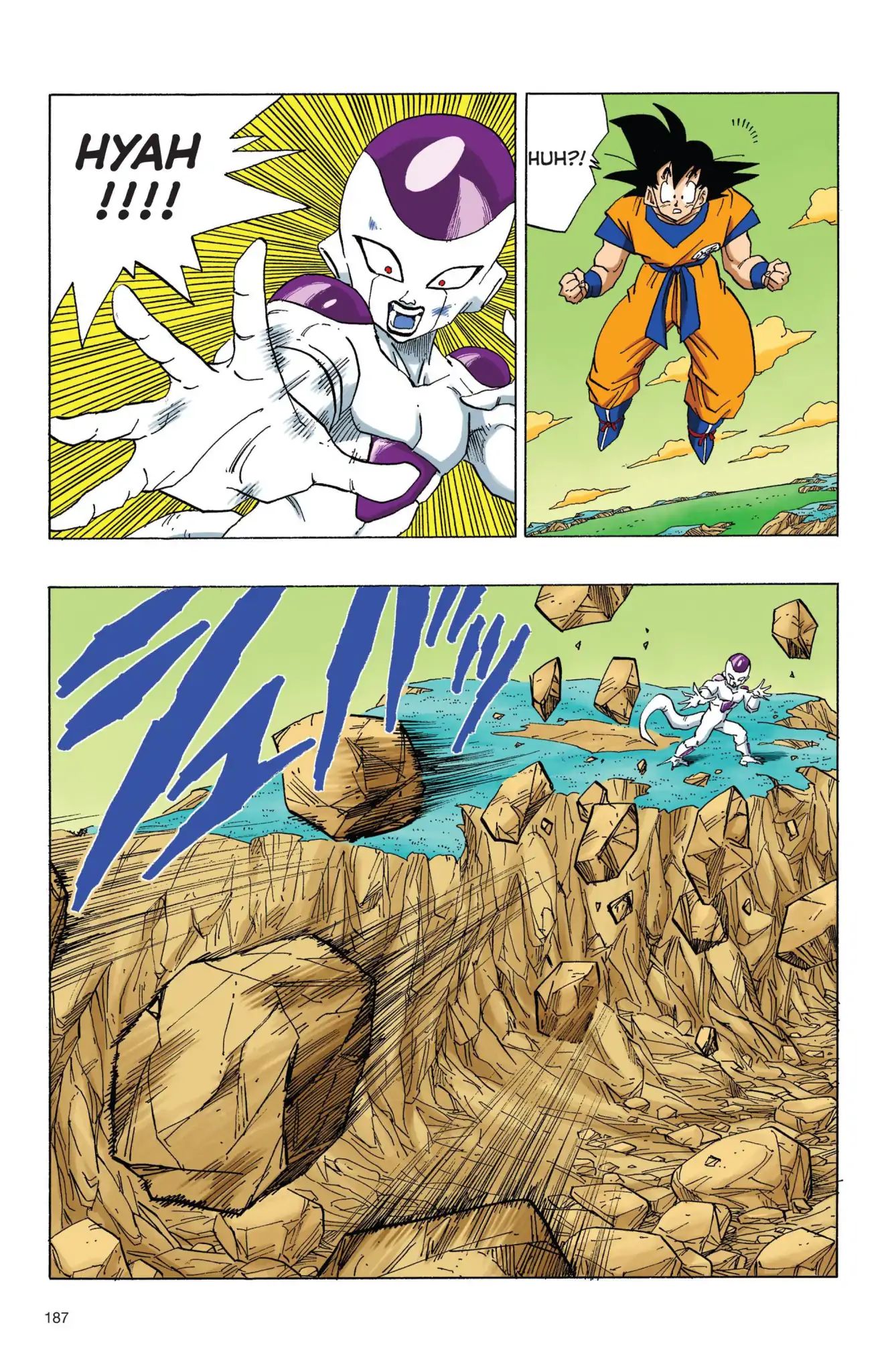 Dragon Ball Full Color Freeza Arc - Vol.4 Chapter 065: Aerial Battle