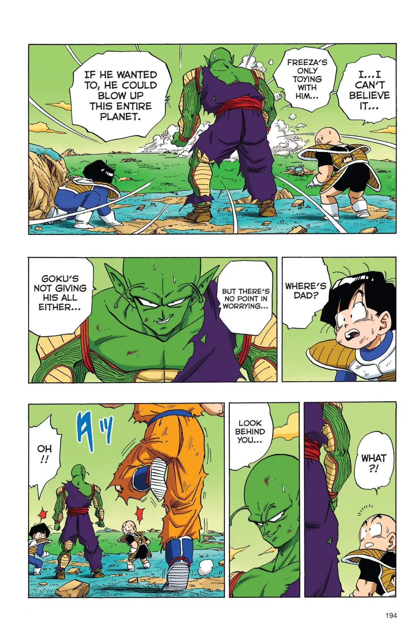 Dragon Ball Full Color Freeza Arc - Vol.4 Chapter 065: Aerial Battle