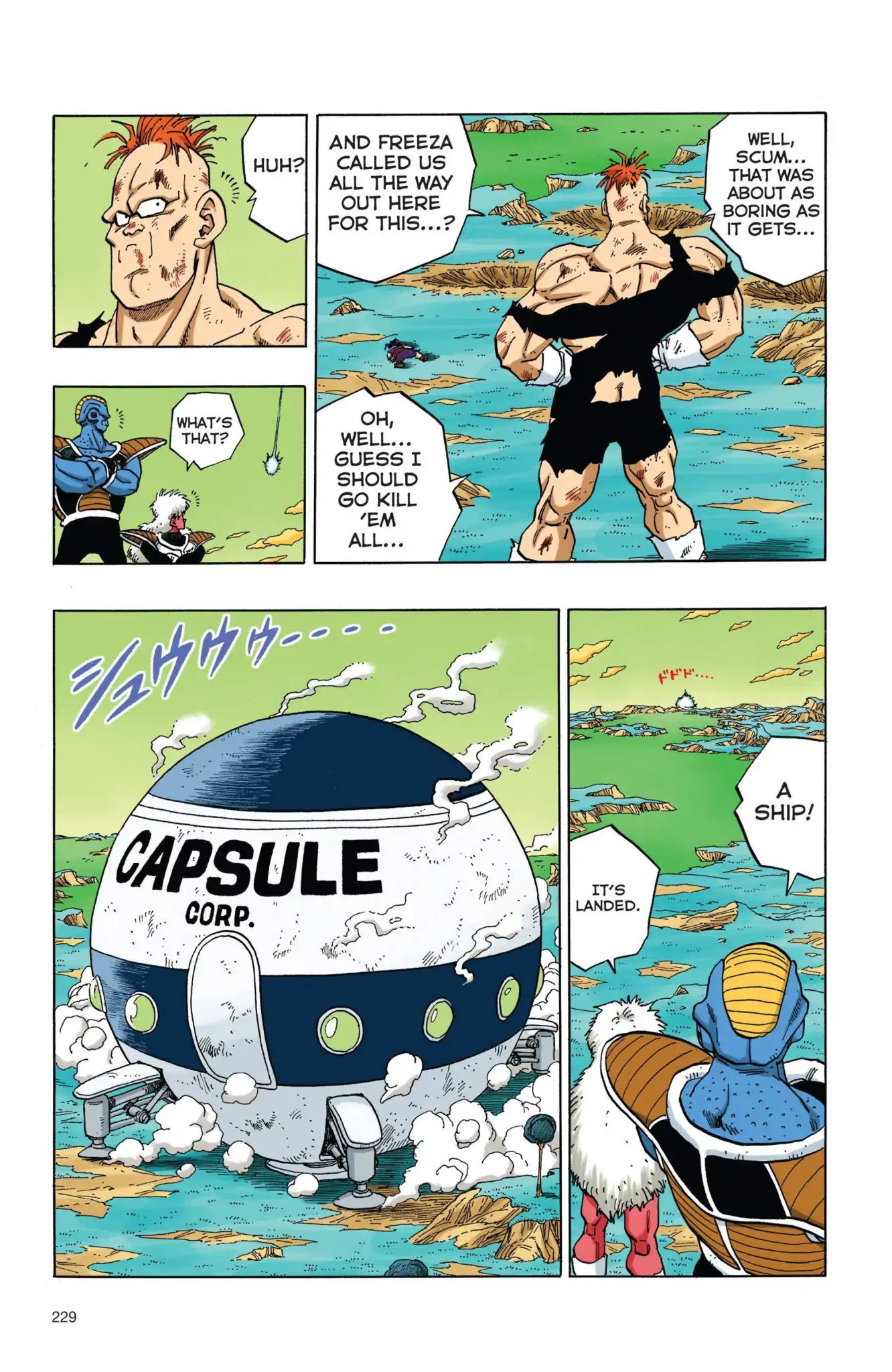 Dragon Ball Full Color Freeza Arc - Vol.2 Chapter 033: Son Gohan S Last Stand