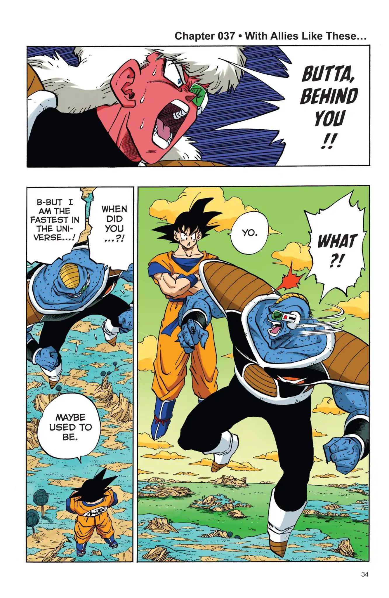 Dragon Ball Full Color Freeza Arc - Vol.3 Chapter 037: With Allies Like These...