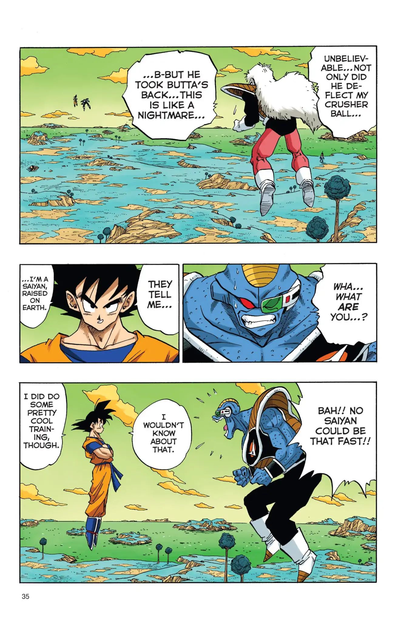 Dragon Ball Full Color Freeza Arc - Vol.3 Chapter 037: With Allies Like These...