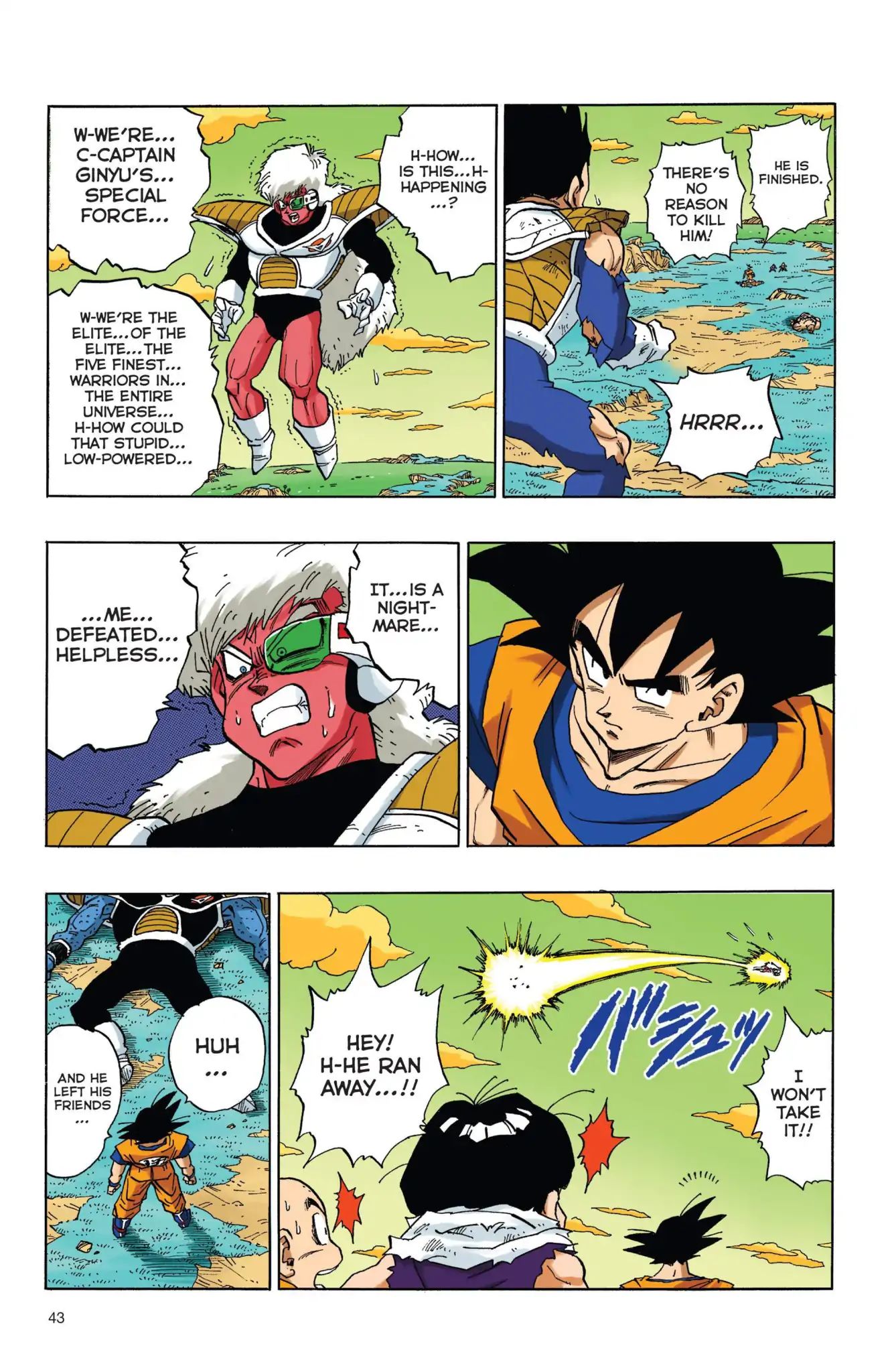 Dragon Ball Full Color Freeza Arc - Vol.3 Chapter 037: With Allies Like These...