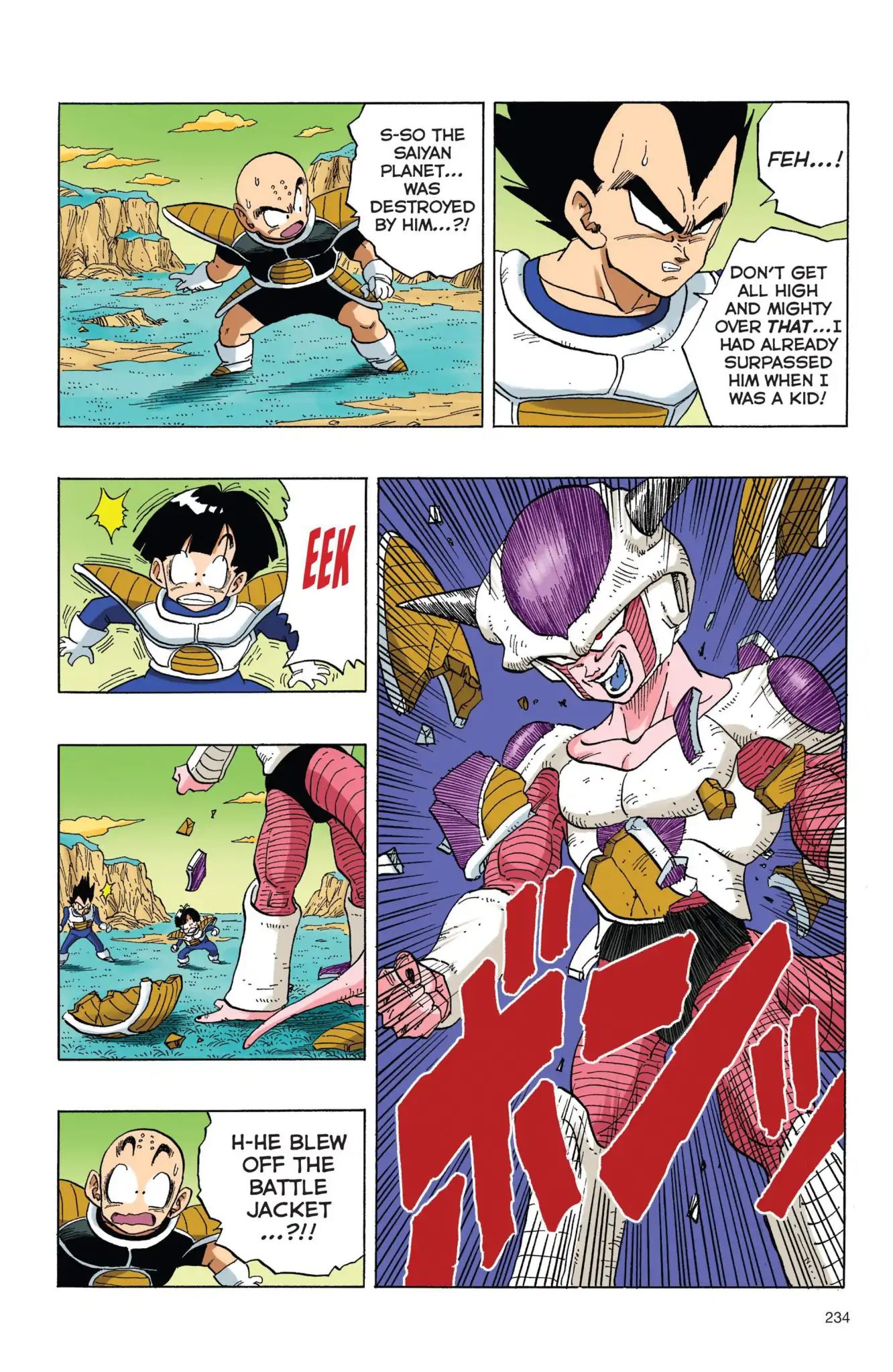 Dragon Ball Full Color Freeza Arc - Vol.3 Chapter 051: The Transformation