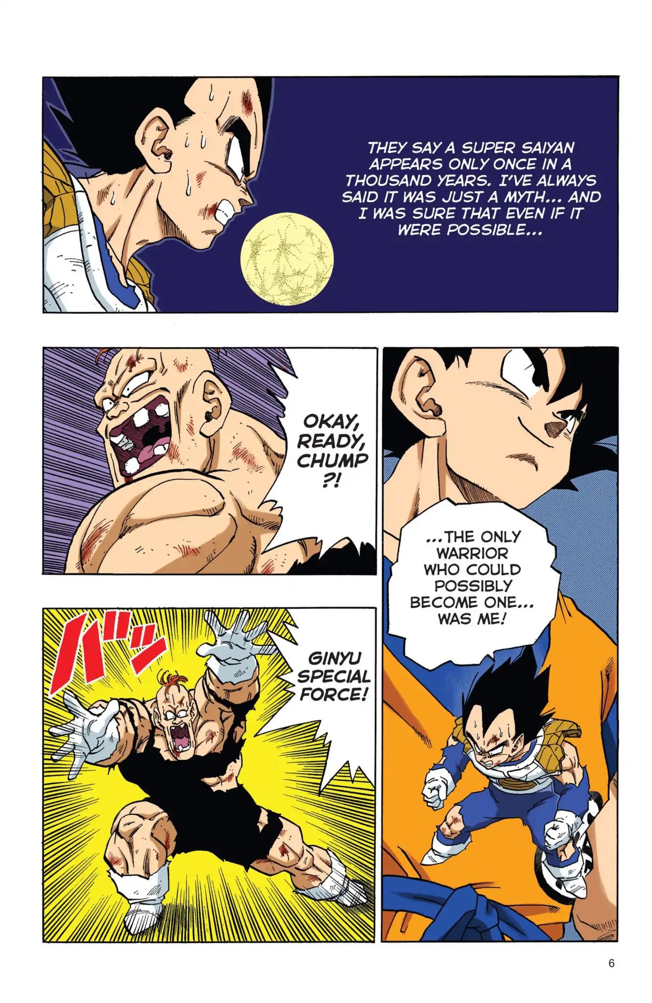 Dragon Ball Full Color Freeza Arc - Vol.3 Chapter 035: Super Saiyan?!