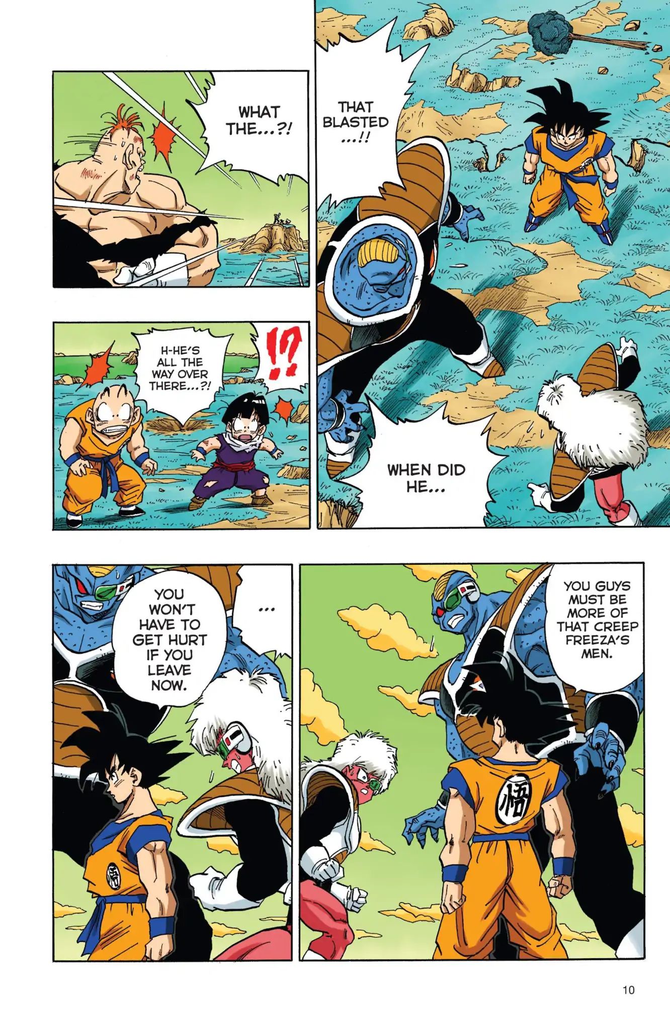 Dragon Ball Full Color Freeza Arc - Vol.3 Chapter 035: Super Saiyan?!