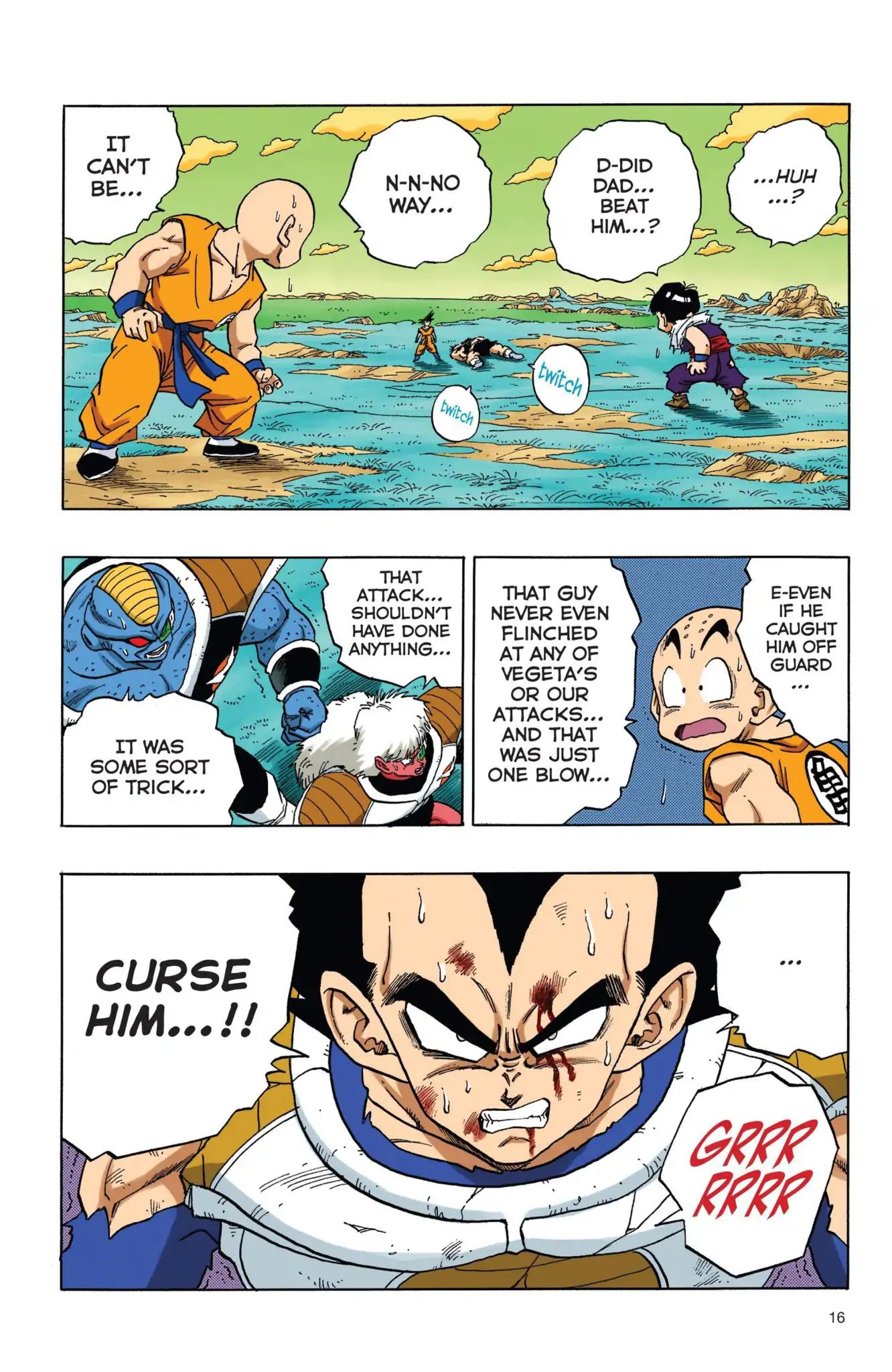 Dragon Ball Full Color Freeza Arc - Vol.3 Chapter 035: Super Saiyan?!