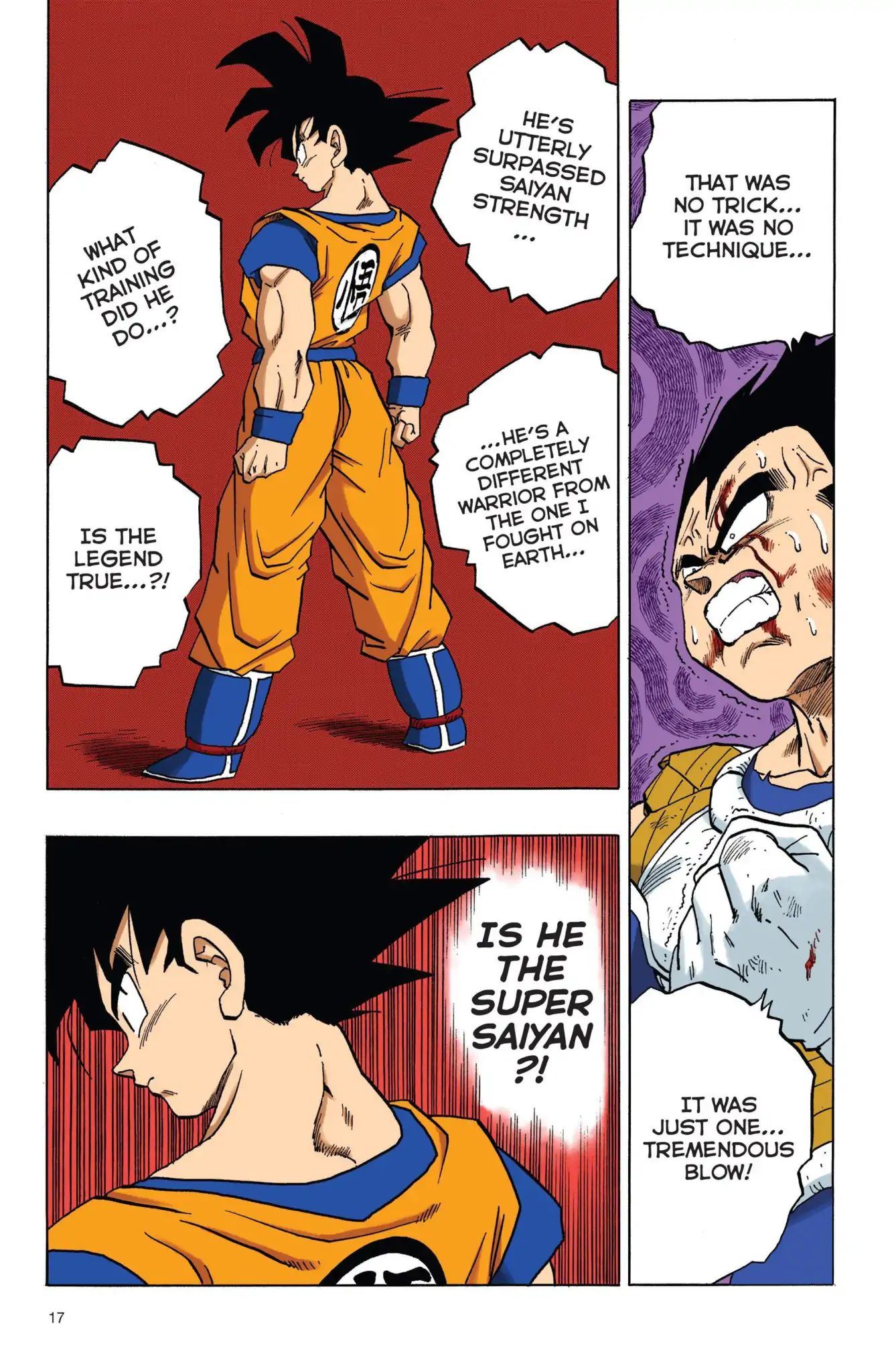 Dragon Ball Full Color Freeza Arc - Vol.3 Chapter 035: Super Saiyan?!