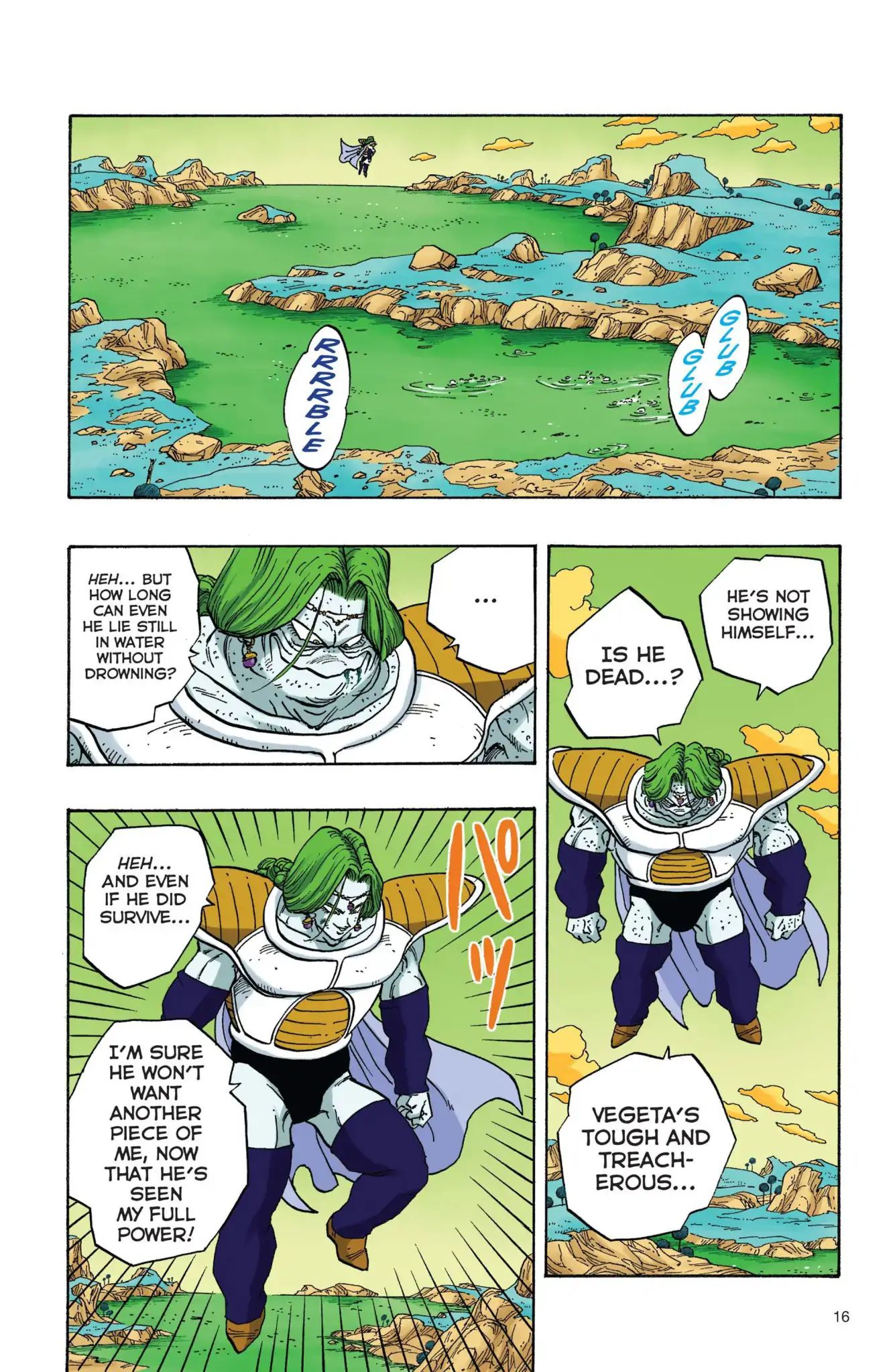 Dragon Ball Full Color Freeza Arc - Vol.2 Chapter 018: Zarbon S True Power