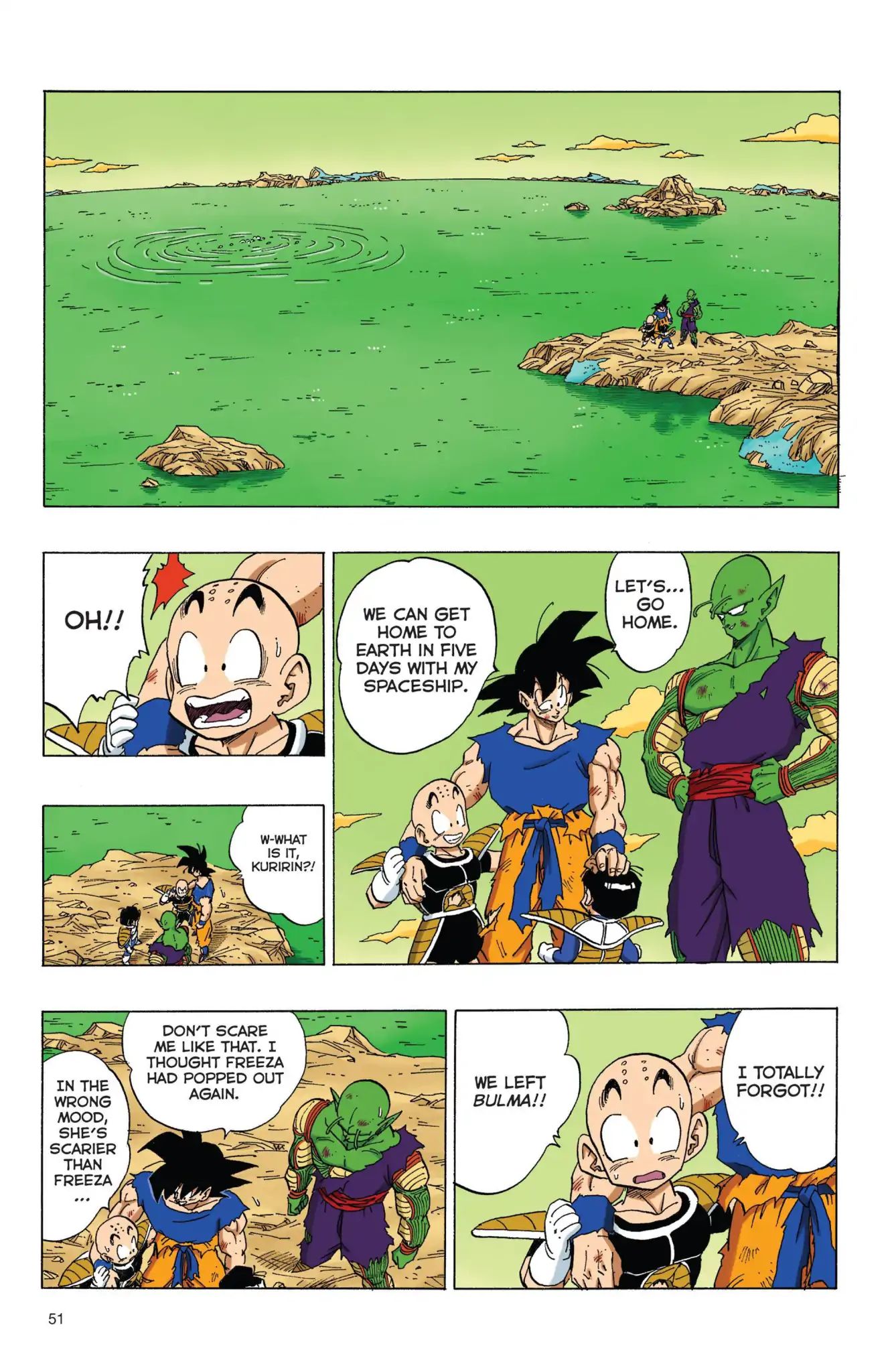 Dragon Ball Full Color Freeza Arc - Vol.5 Chapter 072: Life Or Death