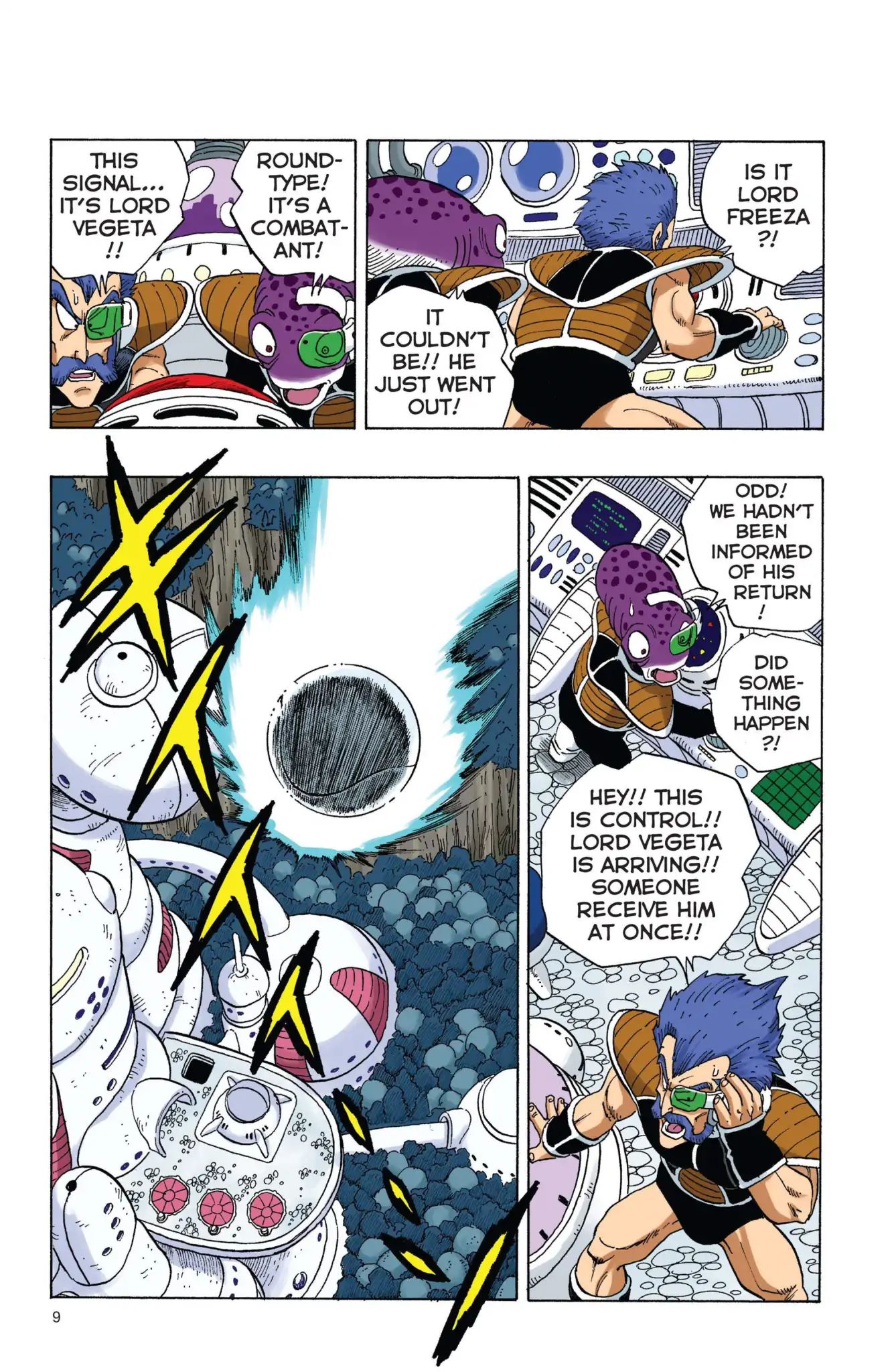 Dragon Ball Full Color Freeza Arc - Vol.1 Chapter 001: The Return Of Vegeta