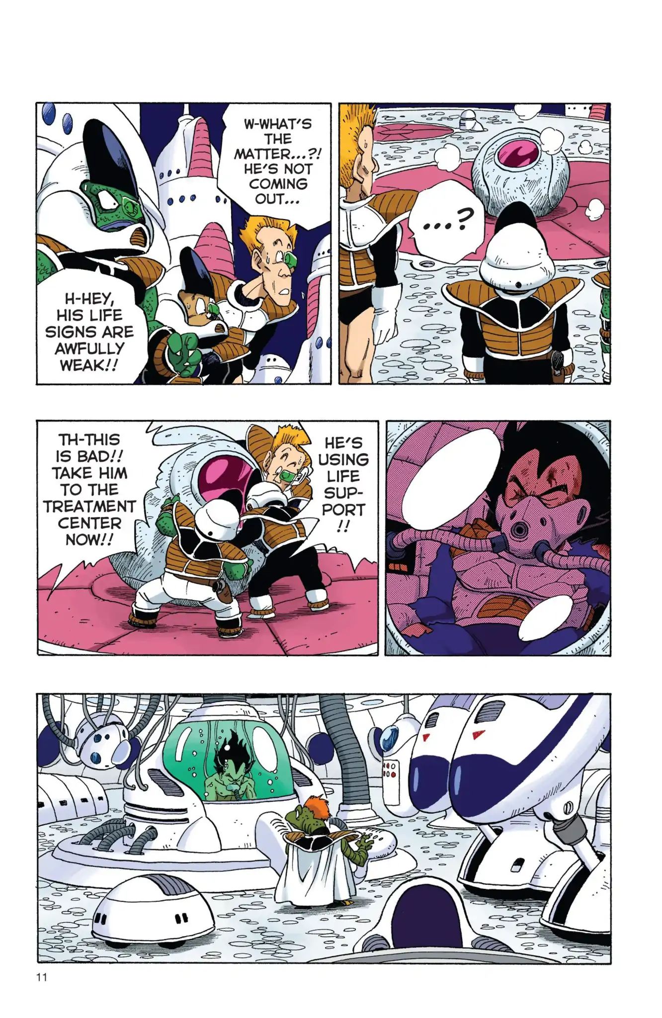 Dragon Ball Full Color Freeza Arc - Vol.1 Chapter 001: The Return Of Vegeta