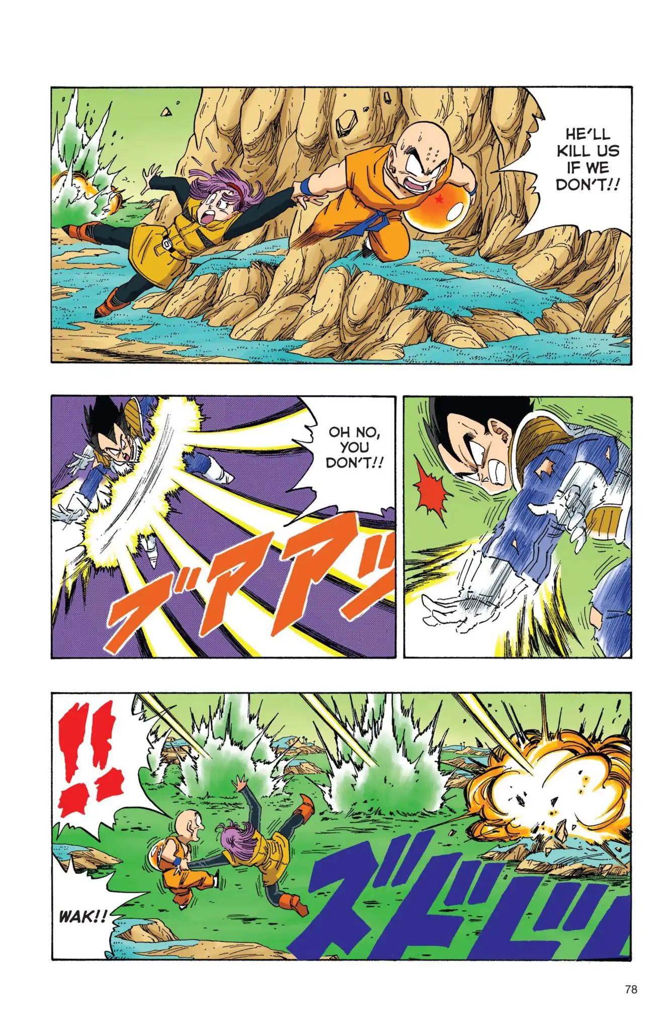 Dragon Ball Full Color Freeza Arc - Vol.2 Chapter 023: Vegeta In Overdrive!