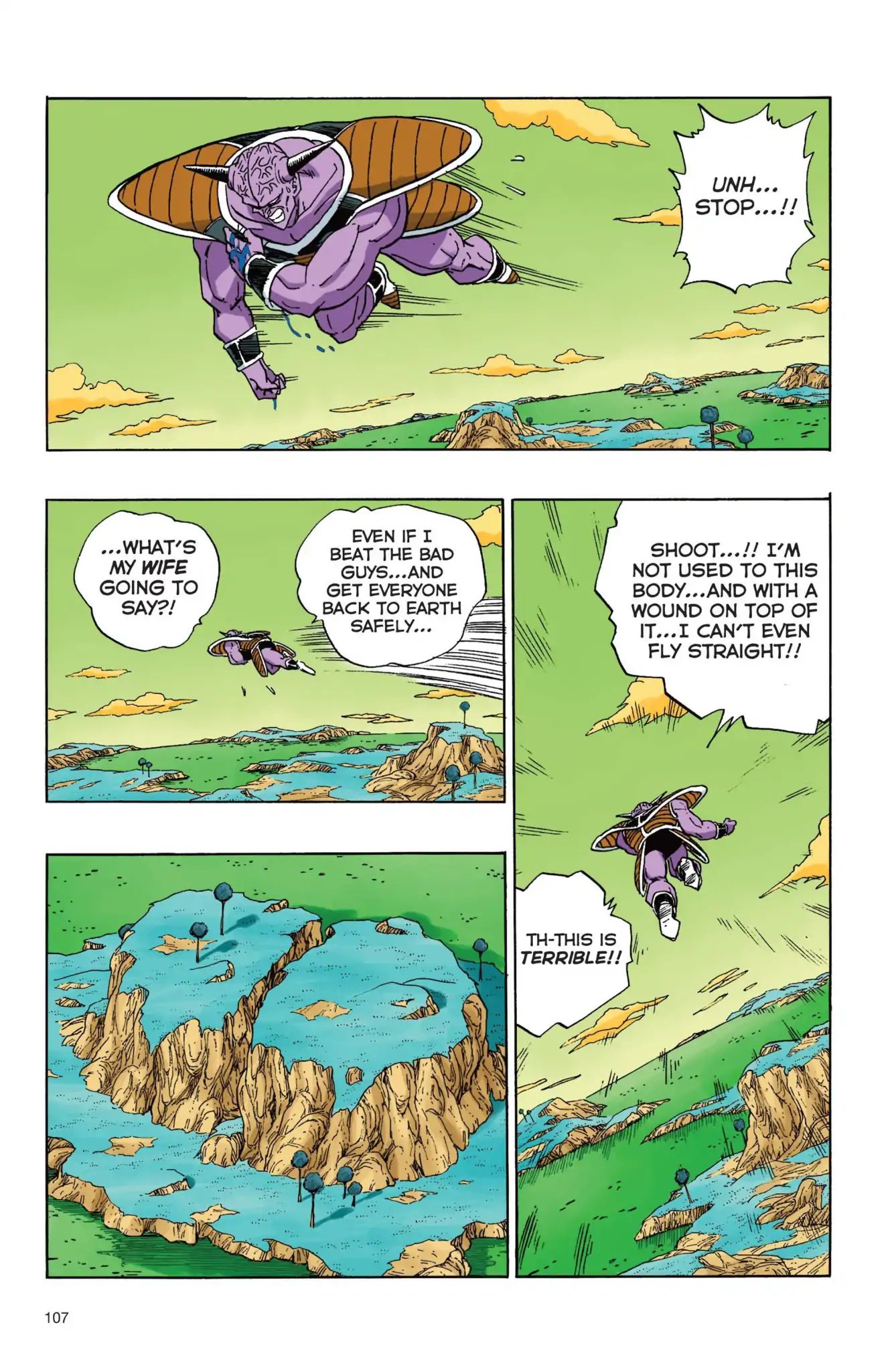 Dragon Ball Full Color Freeza Arc - Vol.3 Chapter 042: The Switch