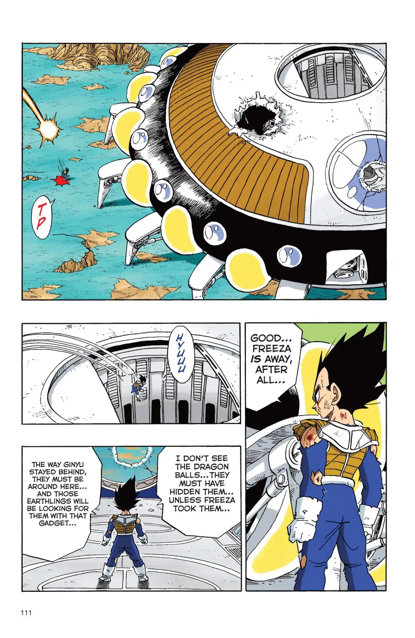 Dragon Ball Full Color Freeza Arc - Vol.3 Chapter 042: The Switch