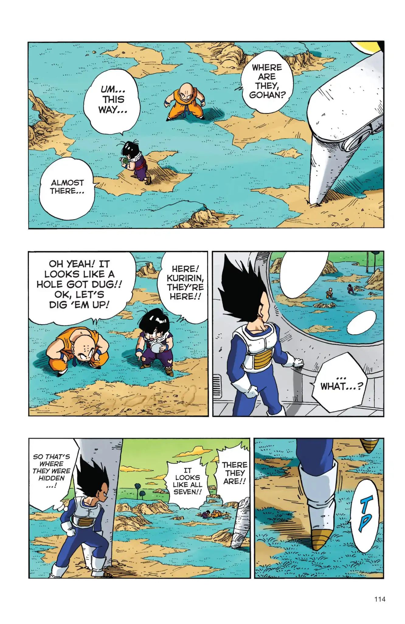 Dragon Ball Full Color Freeza Arc - Vol.3 Chapter 042: The Switch