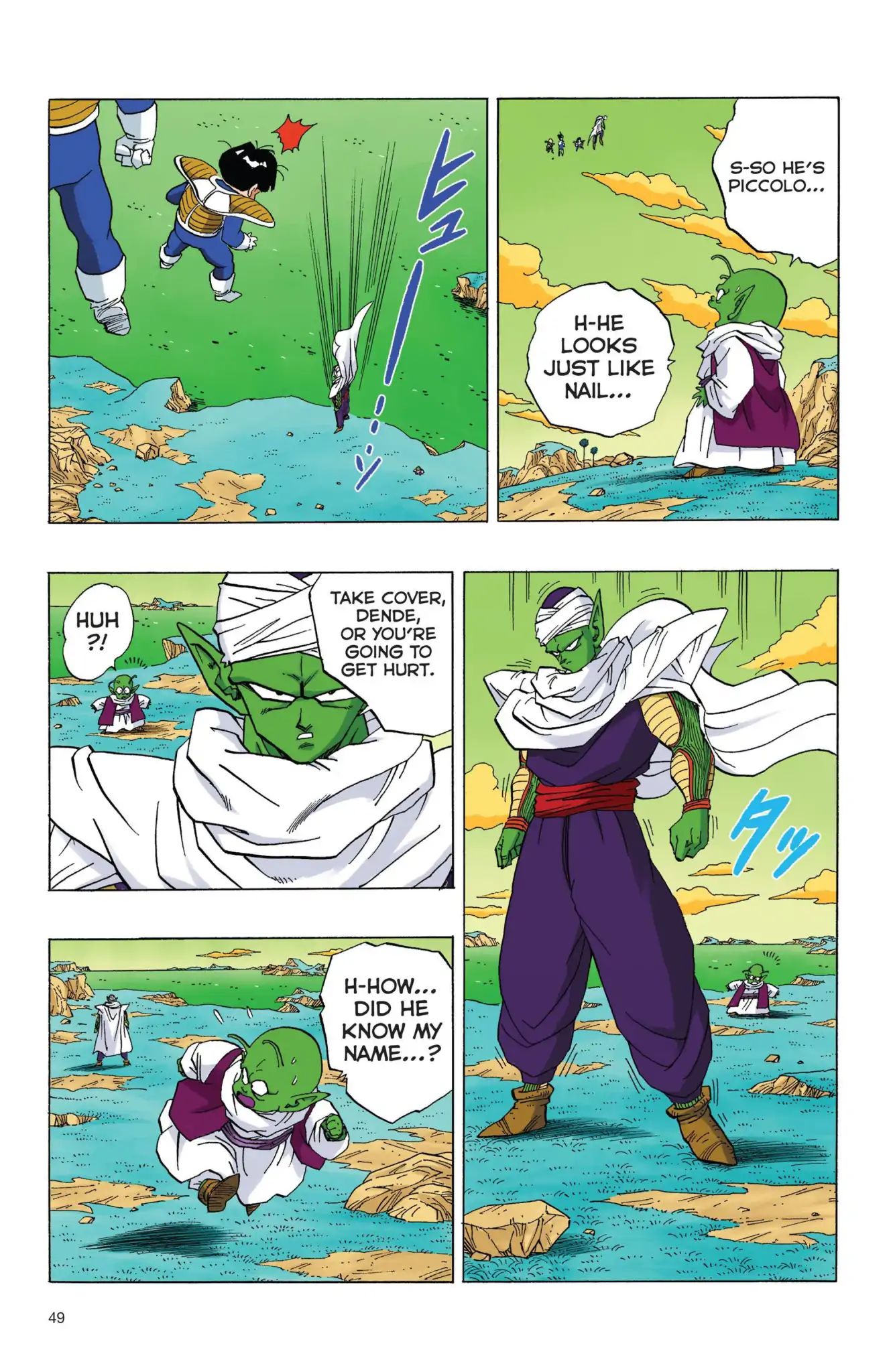 Dragon Ball Full Color Freeza Arc - Vol.4 Chapter 055: Freeza Vs. Piccolo