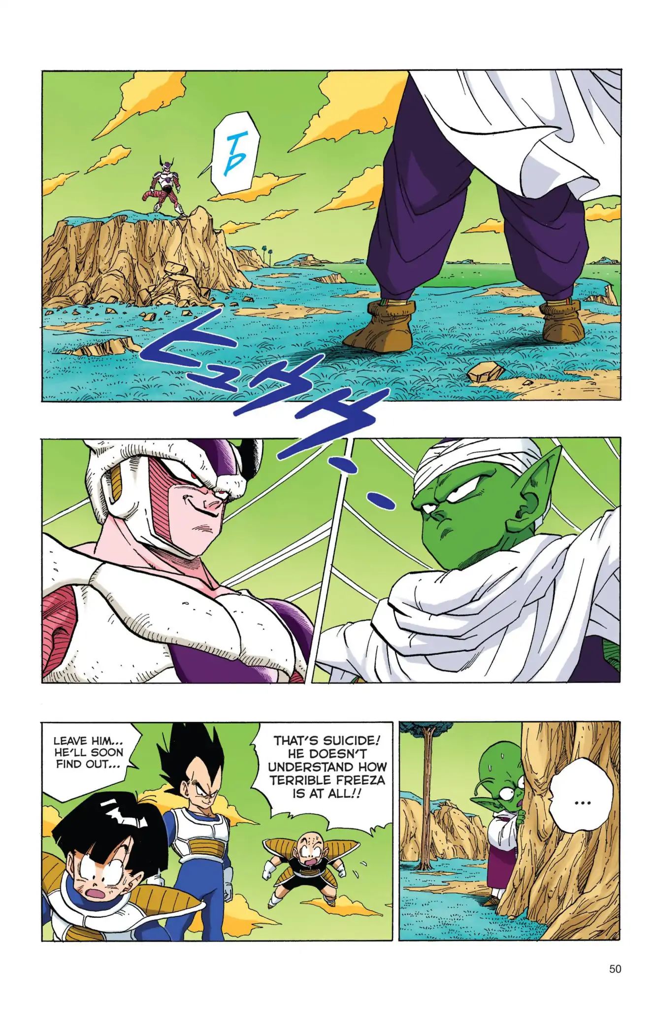 Dragon Ball Full Color Freeza Arc - Vol.4 Chapter 055: Freeza Vs. Piccolo