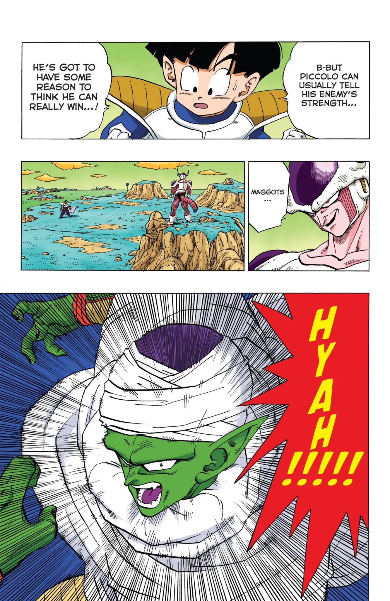 Dragon Ball Full Color Freeza Arc - Vol.4 Chapter 055: Freeza Vs. Piccolo