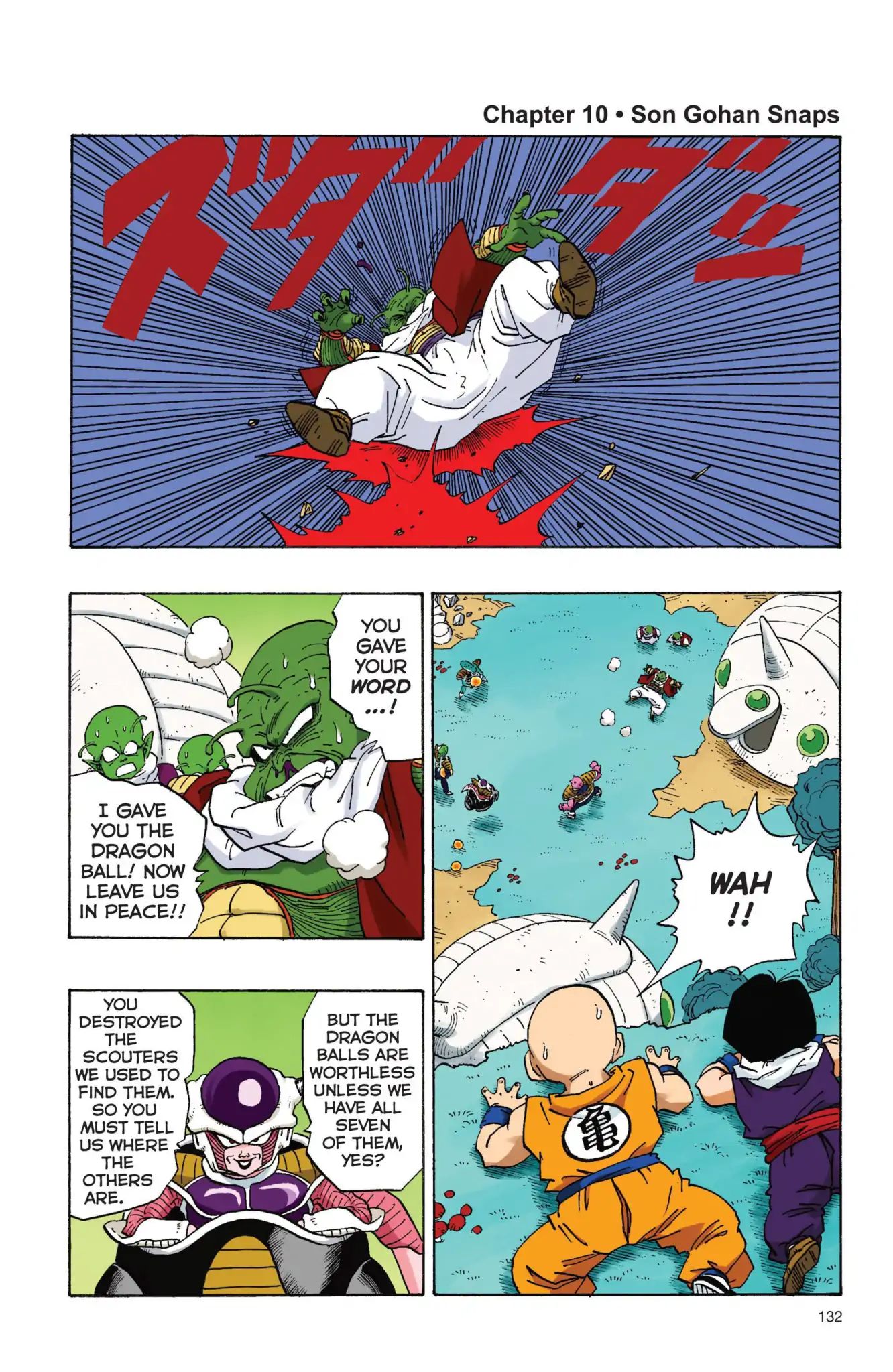 Dragon Ball Full Color Freeza Arc - Vol.1 Chapter 010: Son Gohan Snaps