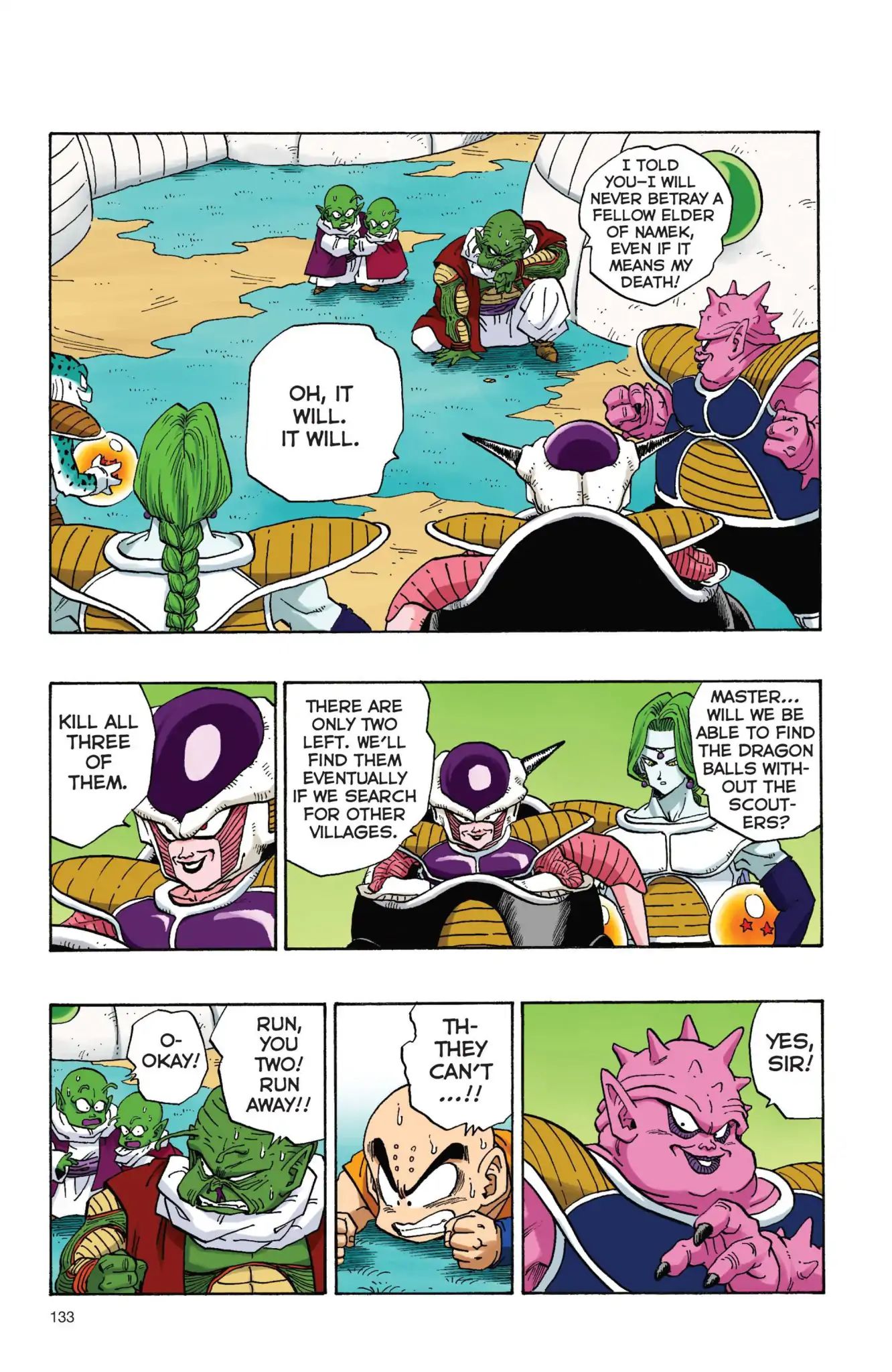 Dragon Ball Full Color Freeza Arc - Vol.1 Chapter 010: Son Gohan Snaps