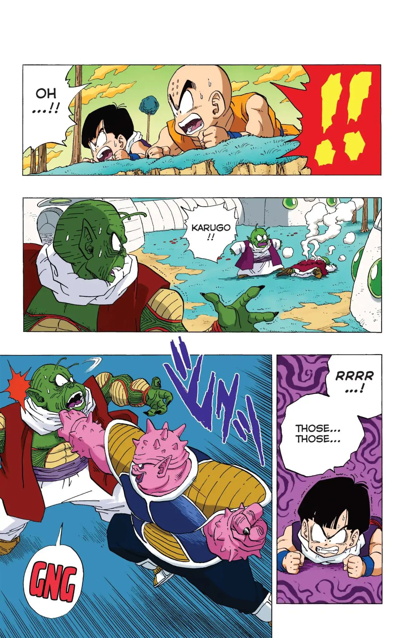 Dragon Ball Full Color Freeza Arc - Vol.1 Chapter 010: Son Gohan Snaps