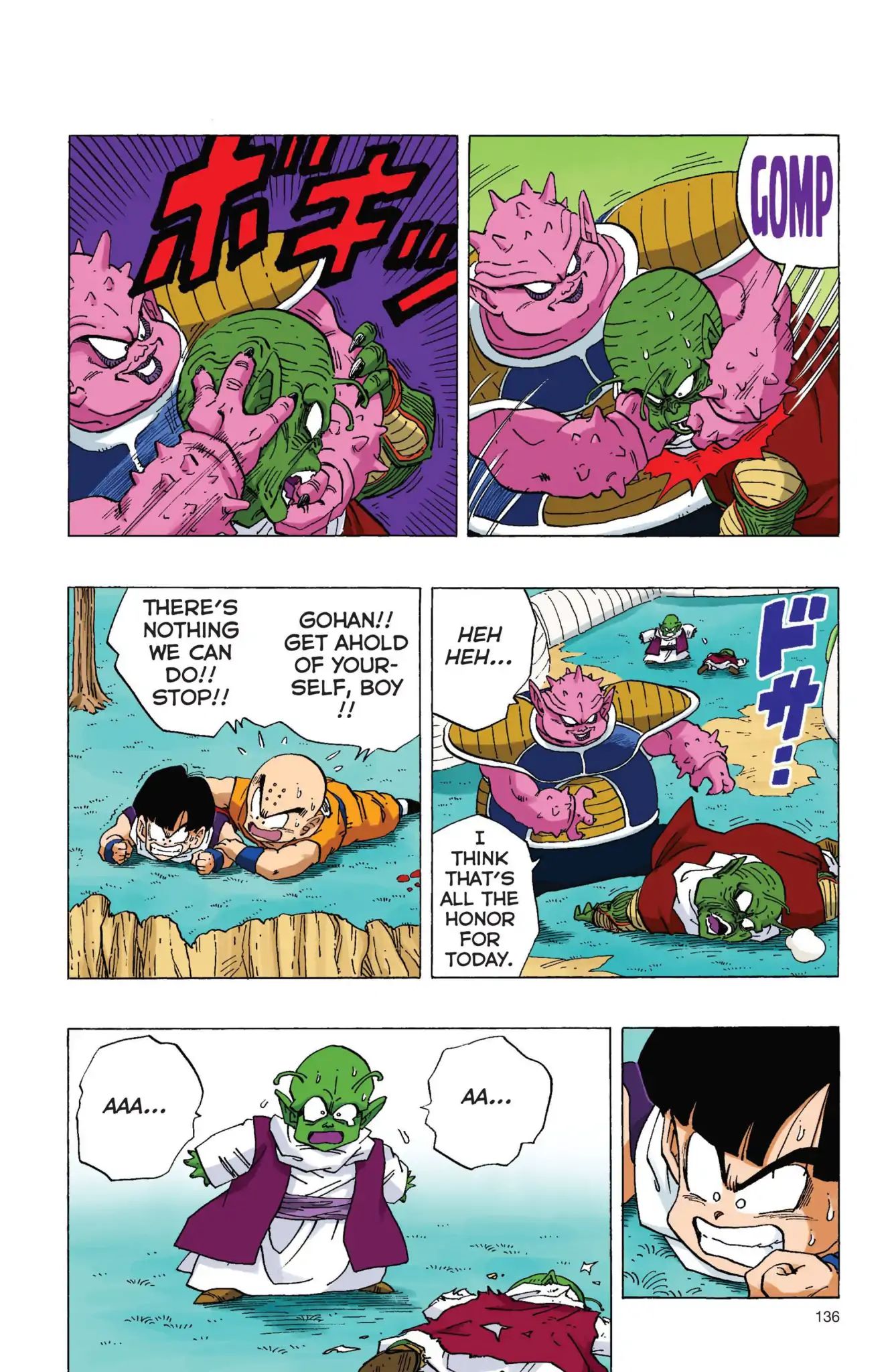 Dragon Ball Full Color Freeza Arc - Vol.1 Chapter 010: Son Gohan Snaps