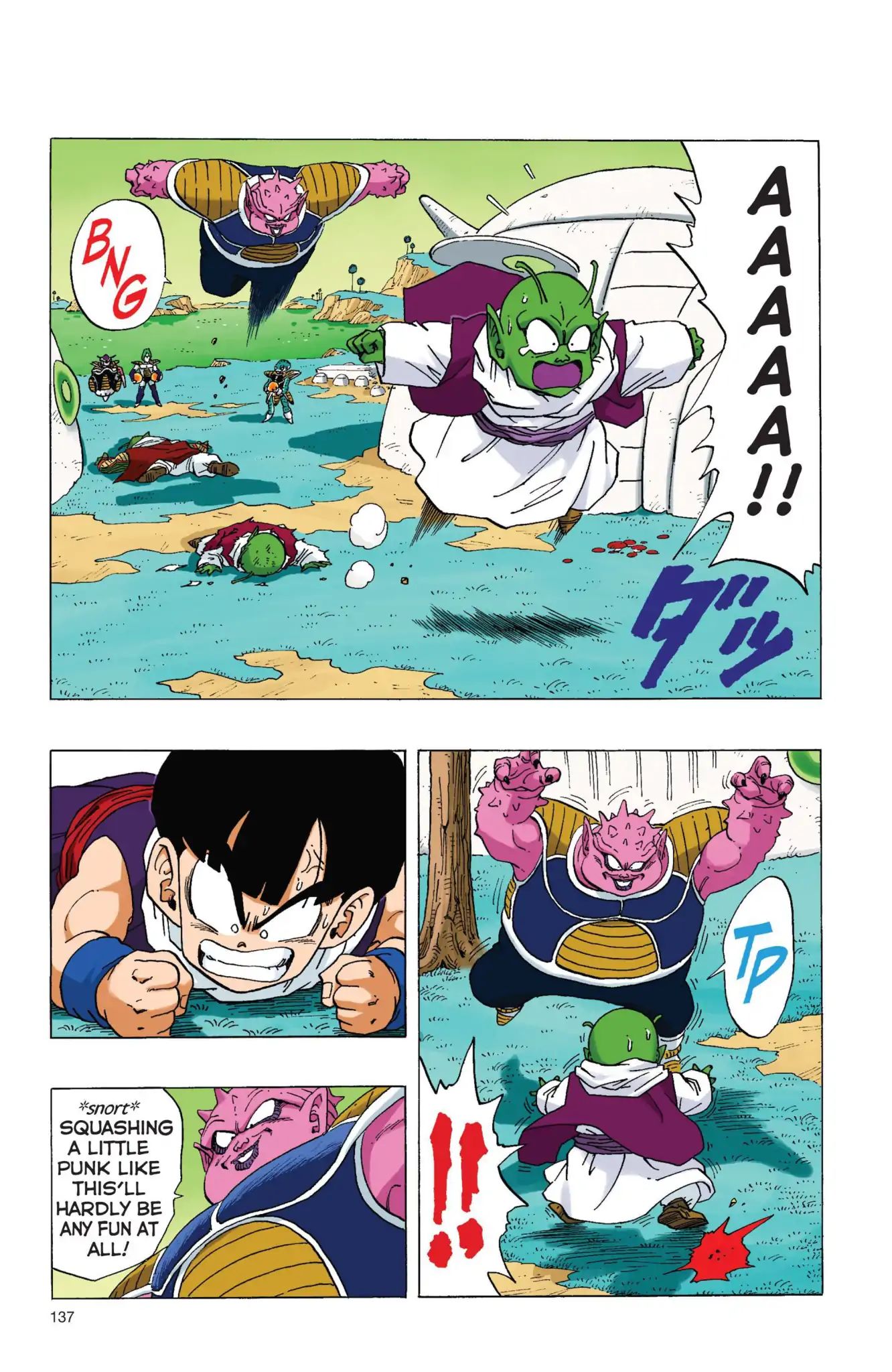 Dragon Ball Full Color Freeza Arc - Vol.1 Chapter 010: Son Gohan Snaps