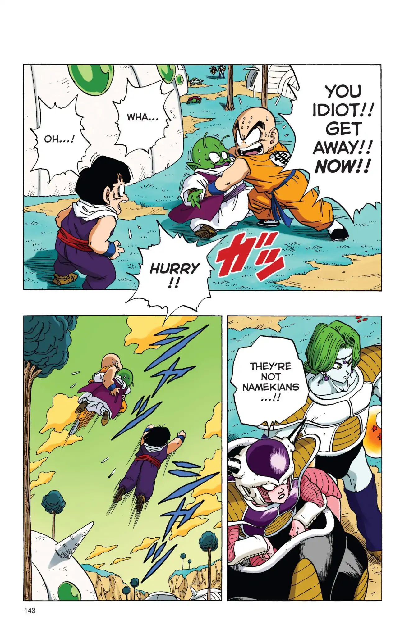 Dragon Ball Full Color Freeza Arc - Vol.1 Chapter 010: Son Gohan Snaps