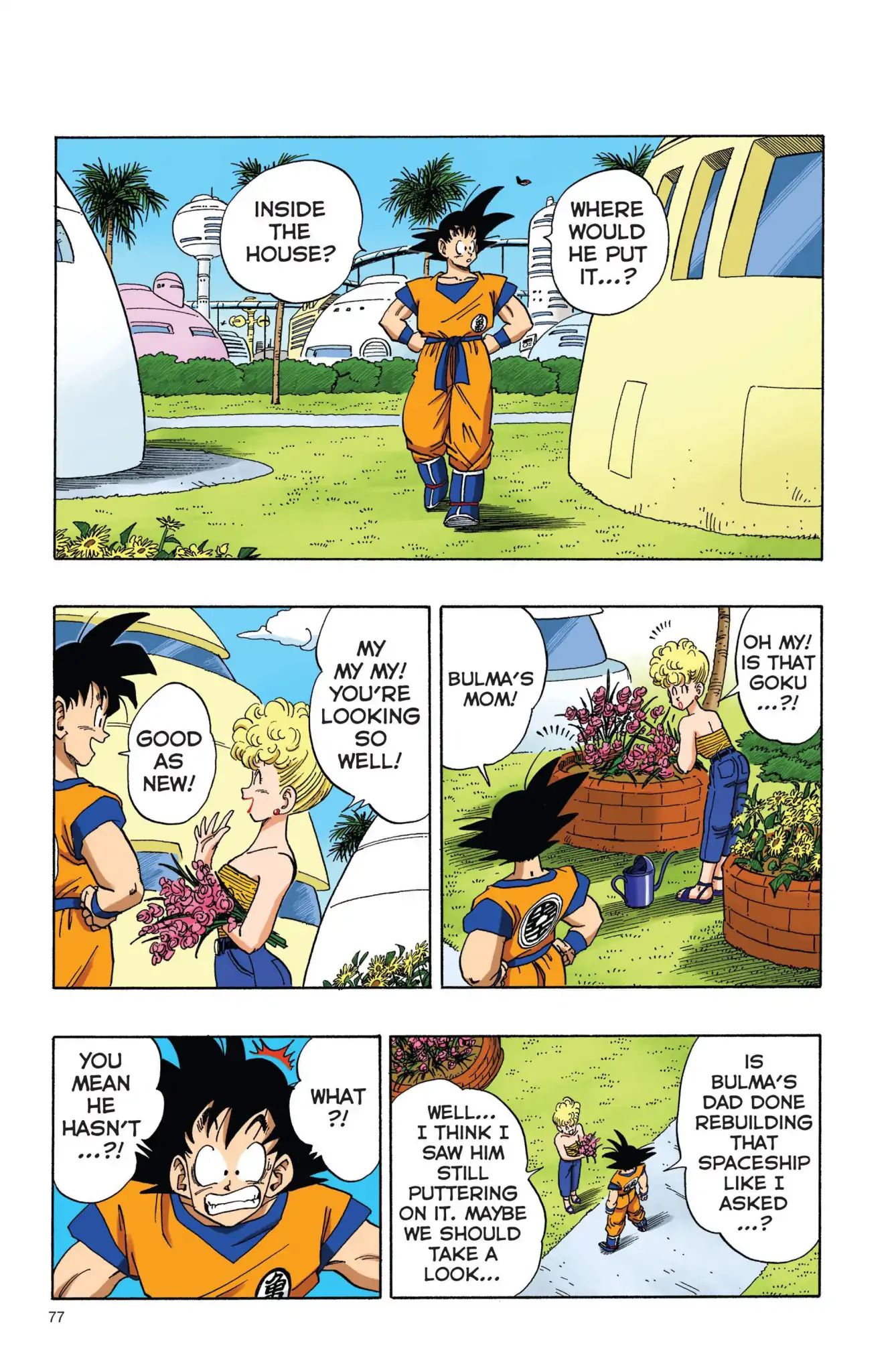 Dragon Ball Full Color Freeza Arc - Vol.1 Chapter 006: Son Goku S Spaceship