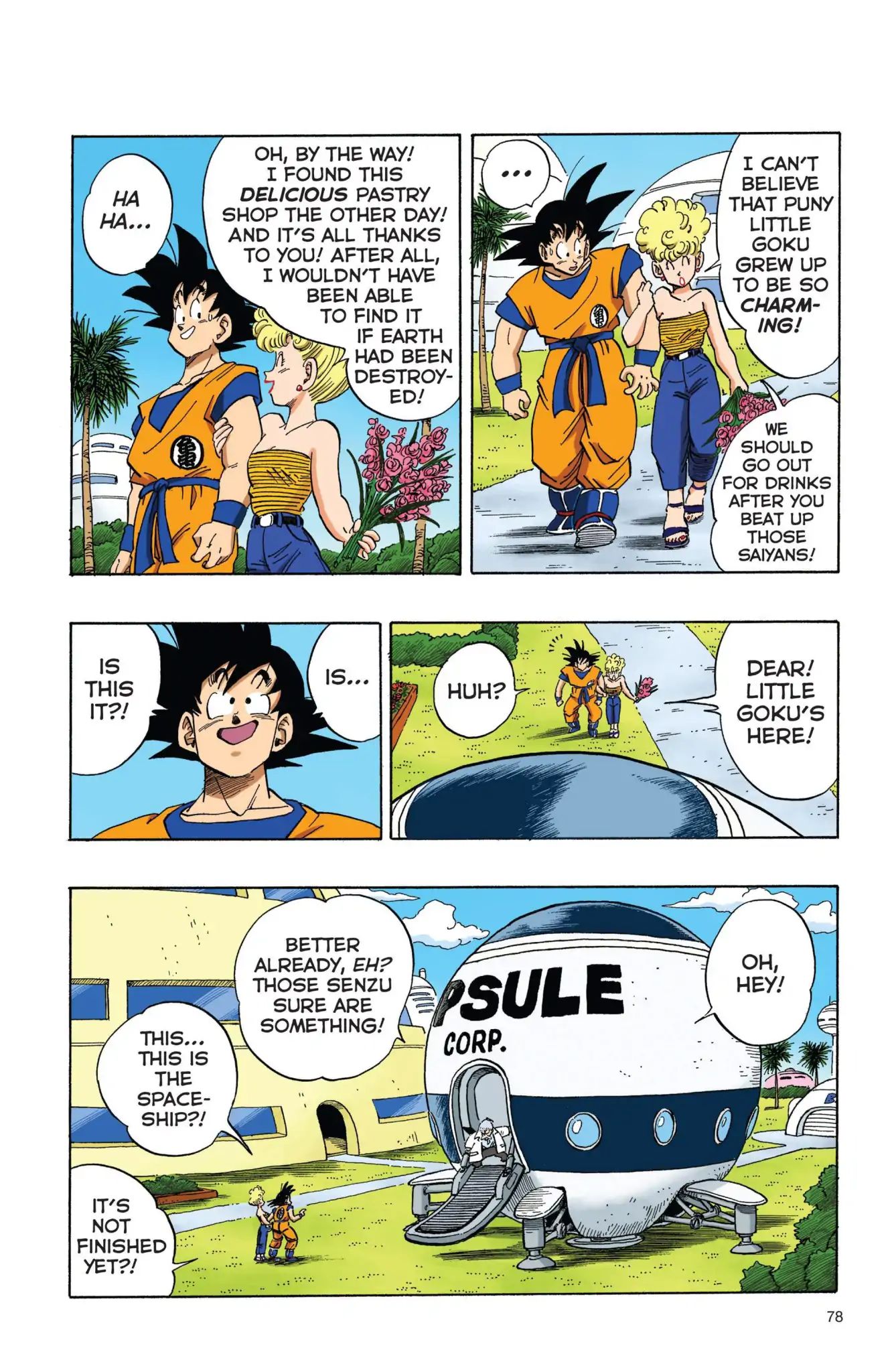 Dragon Ball Full Color Freeza Arc - Vol.1 Chapter 006: Son Goku S Spaceship