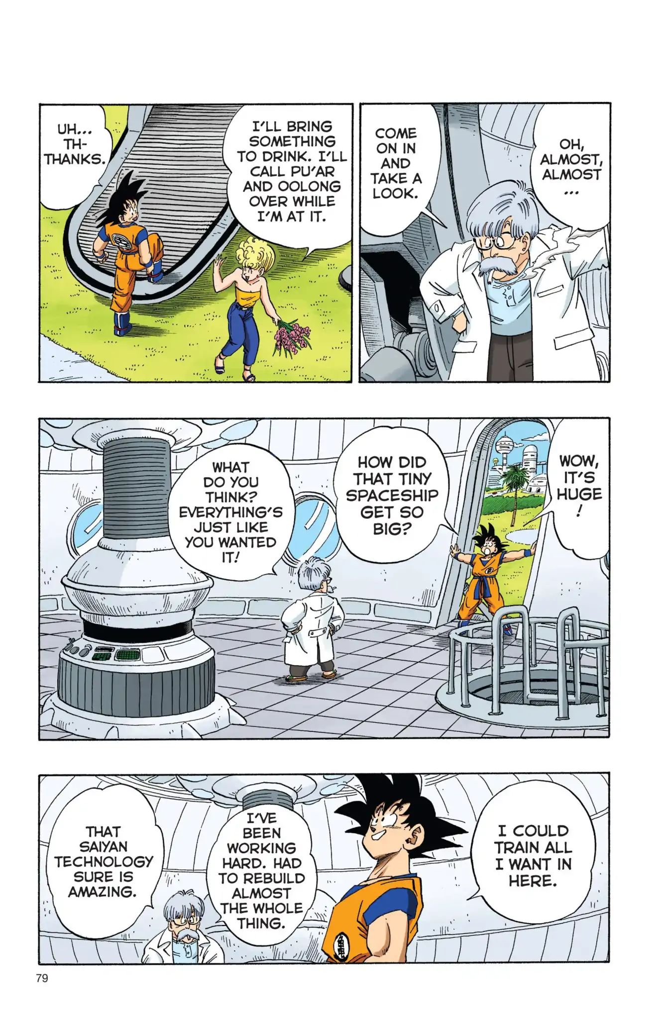 Dragon Ball Full Color Freeza Arc - Vol.1 Chapter 006: Son Goku S Spaceship