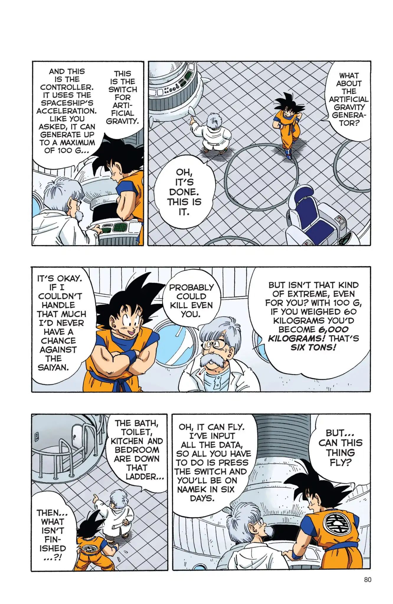 Dragon Ball Full Color Freeza Arc - Vol.1 Chapter 006: Son Goku S Spaceship