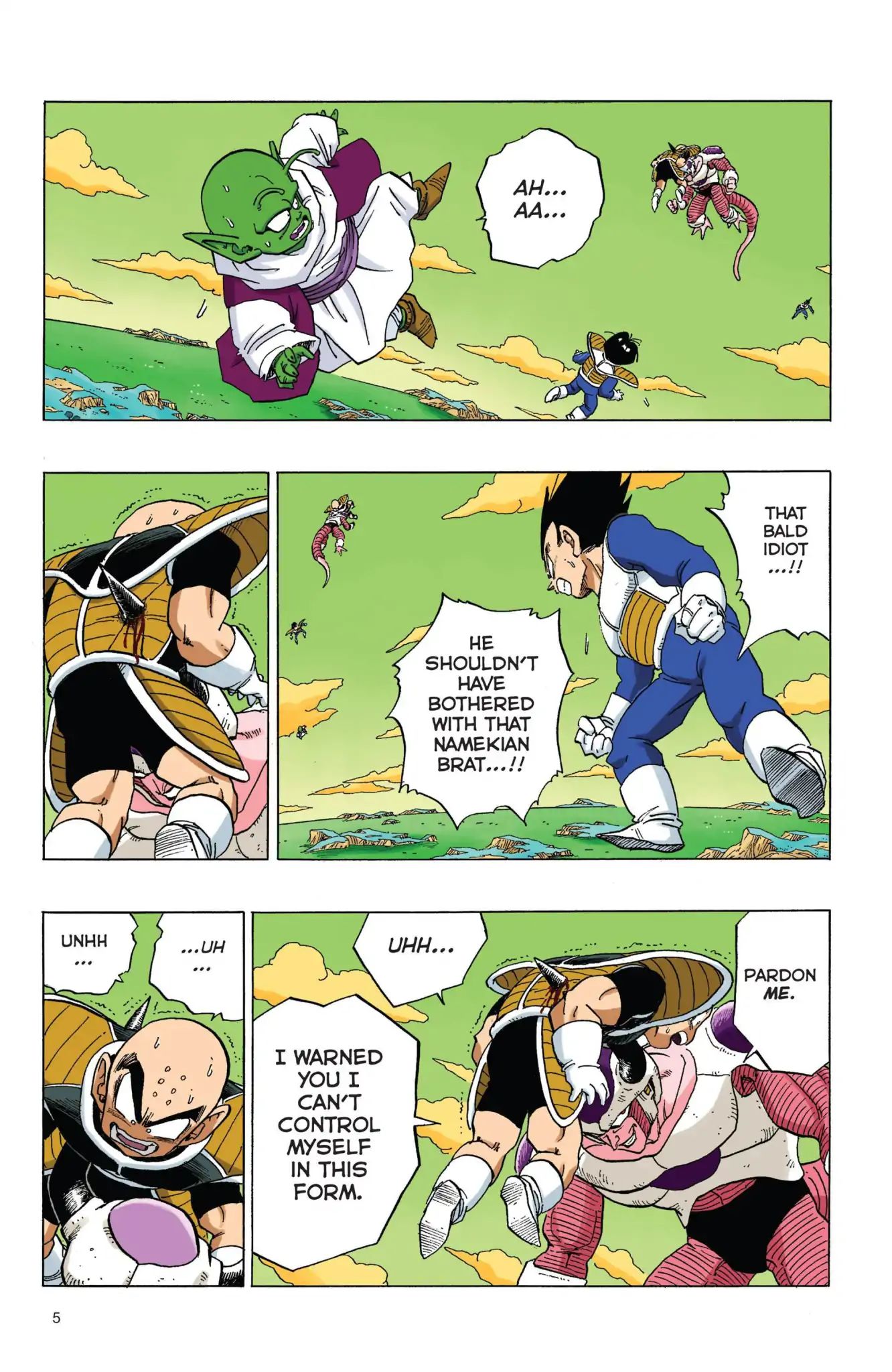 Dragon Ball Full Color Freeza Arc - Vol.4 Chapter 052: Freeza Vs. Gohan