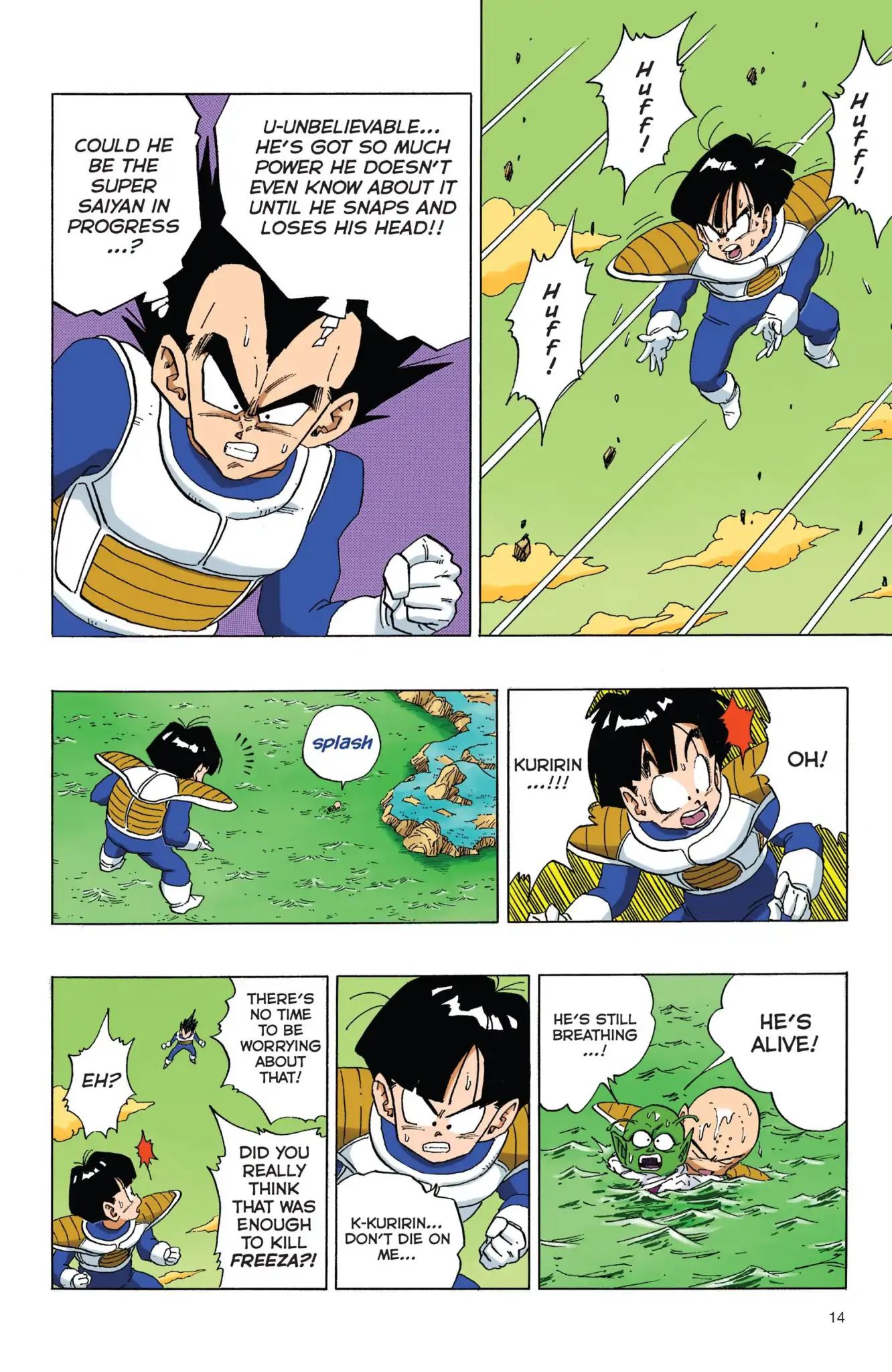 Dragon Ball Full Color Freeza Arc - Vol.4 Chapter 052: Freeza Vs. Gohan