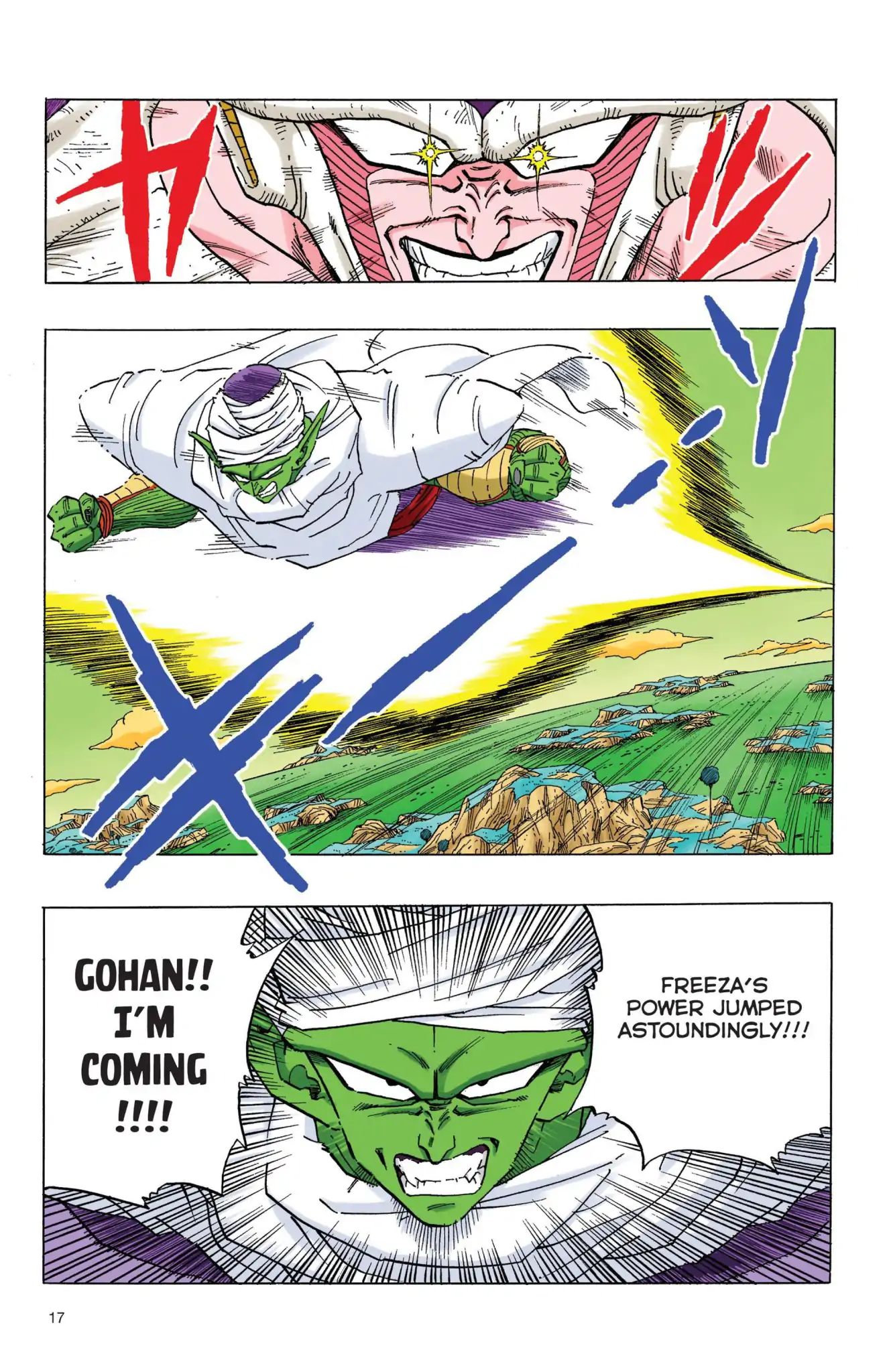 Dragon Ball Full Color Freeza Arc - Vol.4 Chapter 052: Freeza Vs. Gohan